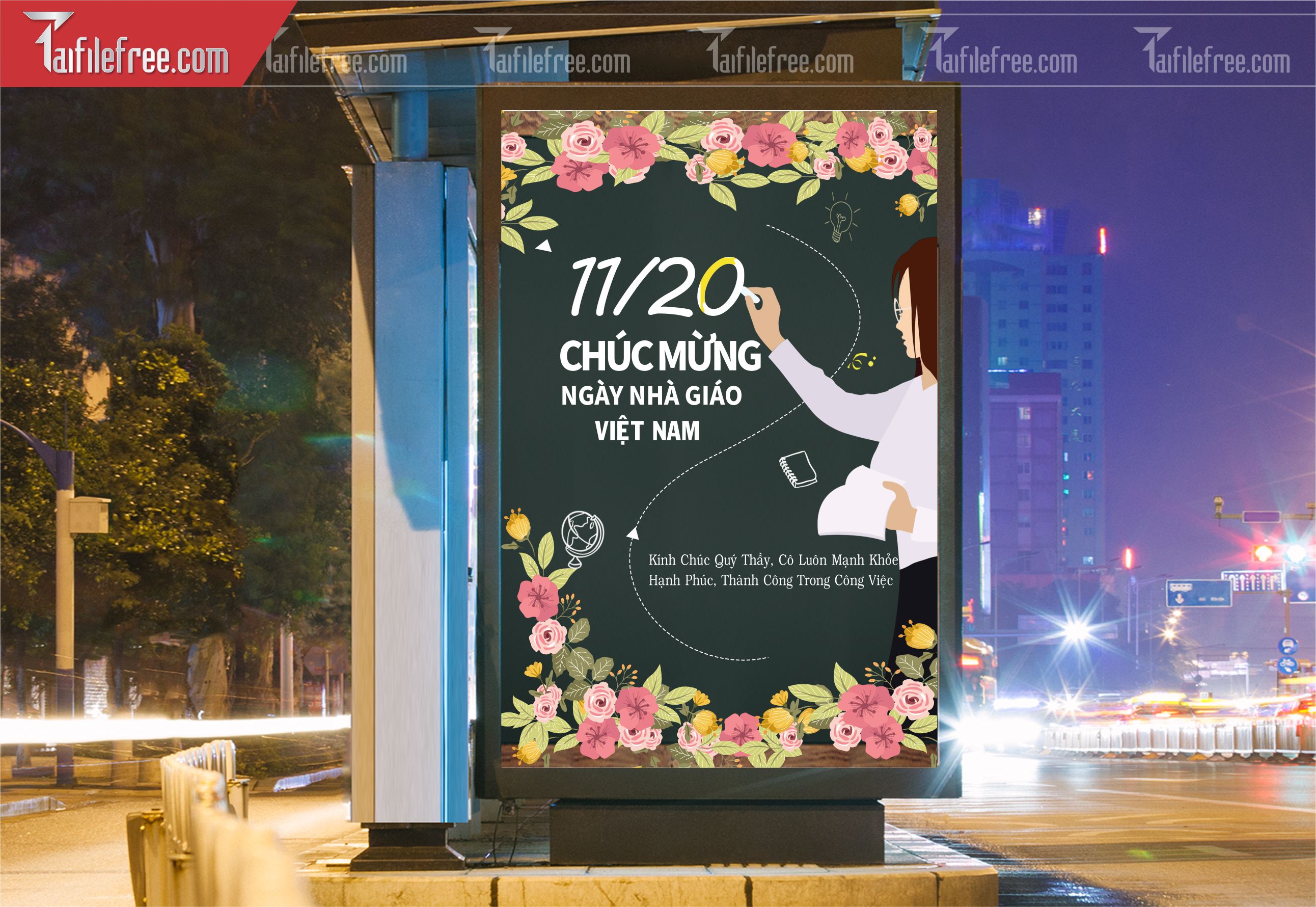 POSTER Chào Mừng Ngày Nhà Giáo Việt Nam 20-11_NNG04