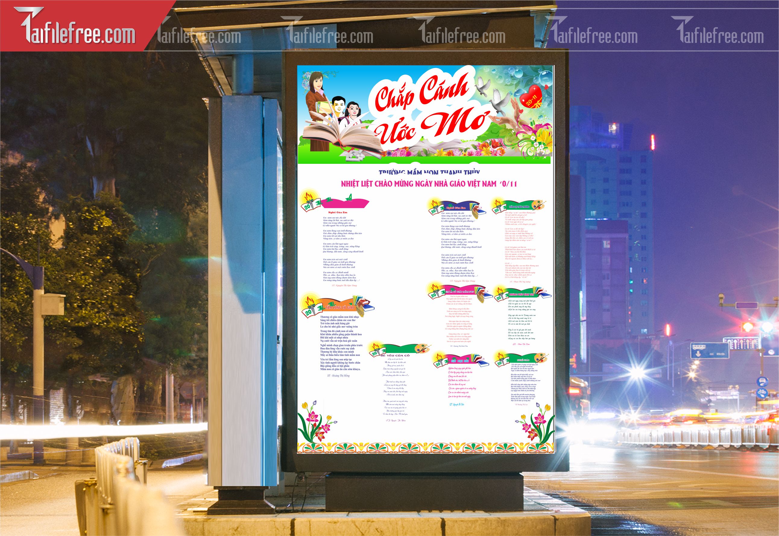 POSTER Chào Mừng Ngày Nhà Giáo Việt Nam 20-11_NNG07