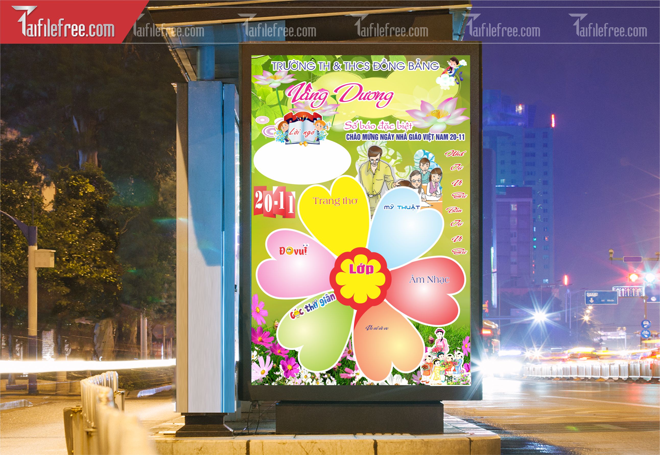 POSTER Chào Mừng Ngày Nhà Giáo Việt Nam 20-11_NNG08