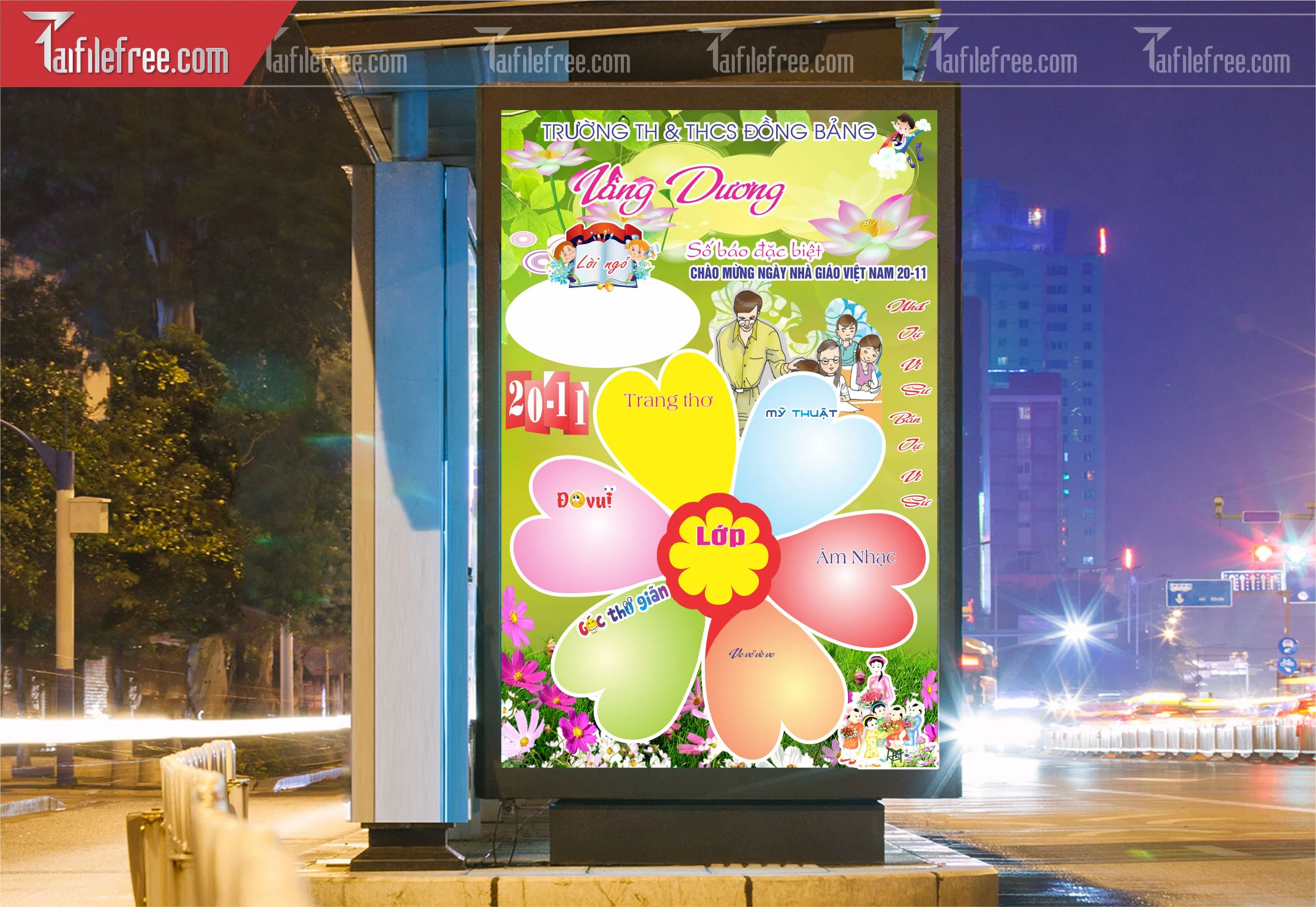 POSTER Chào Mừng Ngày Nhà Giáo Việt Nam 20-11_NNG08