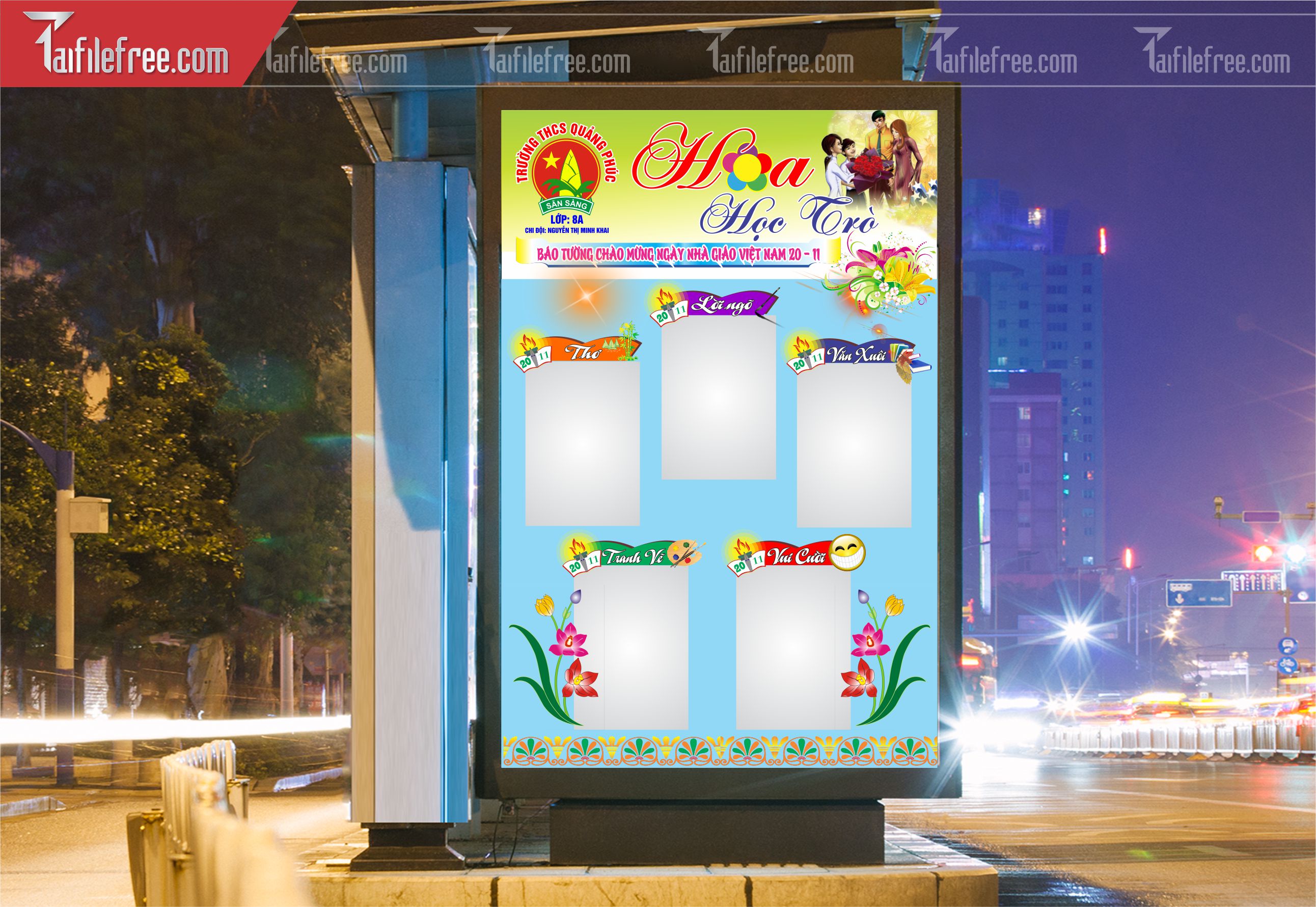 POSTER Chào Mừng Ngày Nhà Giáo Việt Nam 20-11_NNG13