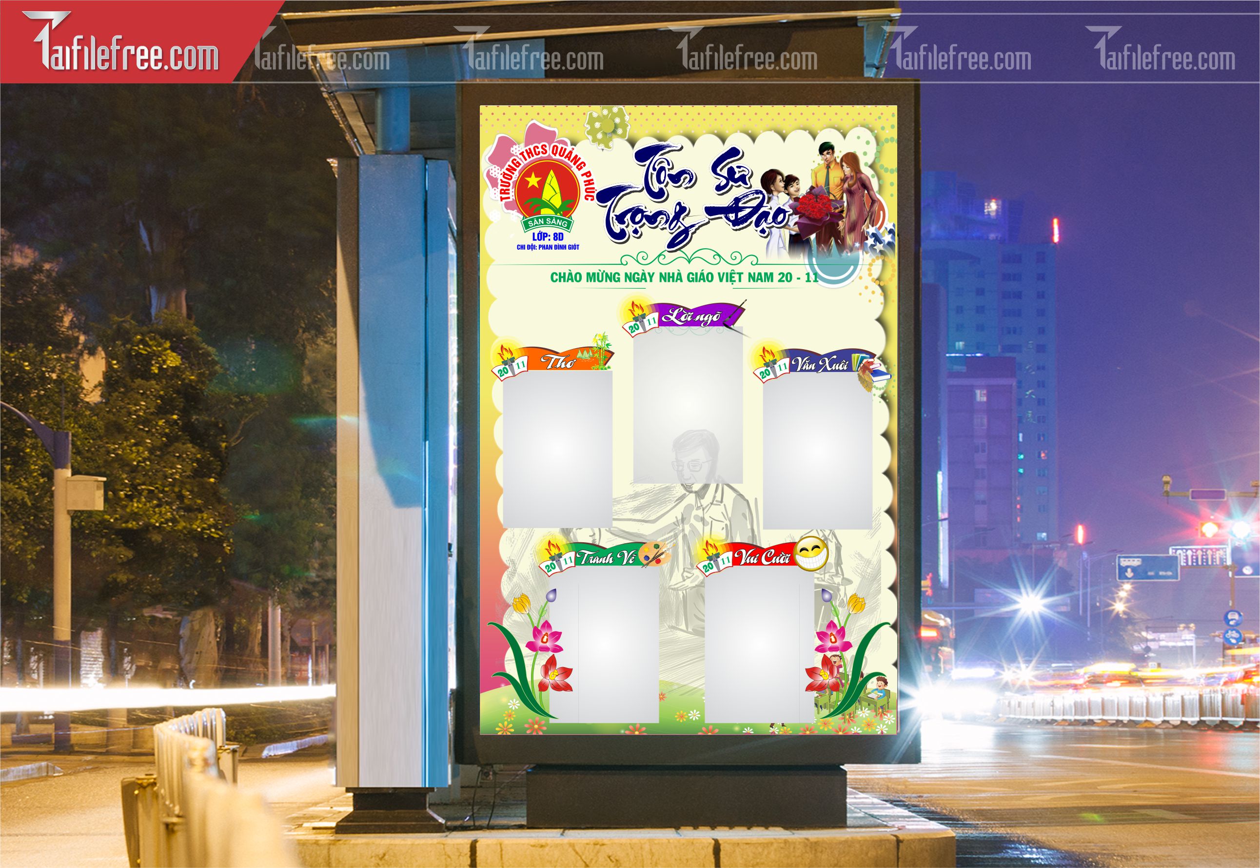 POSTER Chào Mừng Ngày Nhà Giáo Việt Nam 20-11_NNG16