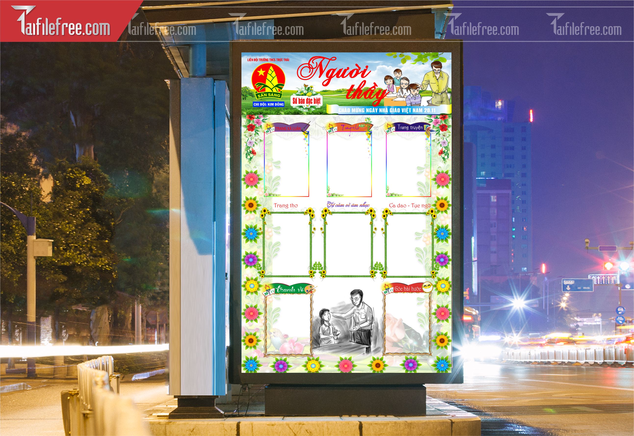 POSTER Chào Mừng Ngày Nhà Giáo Việt Nam 20-11_NNG18