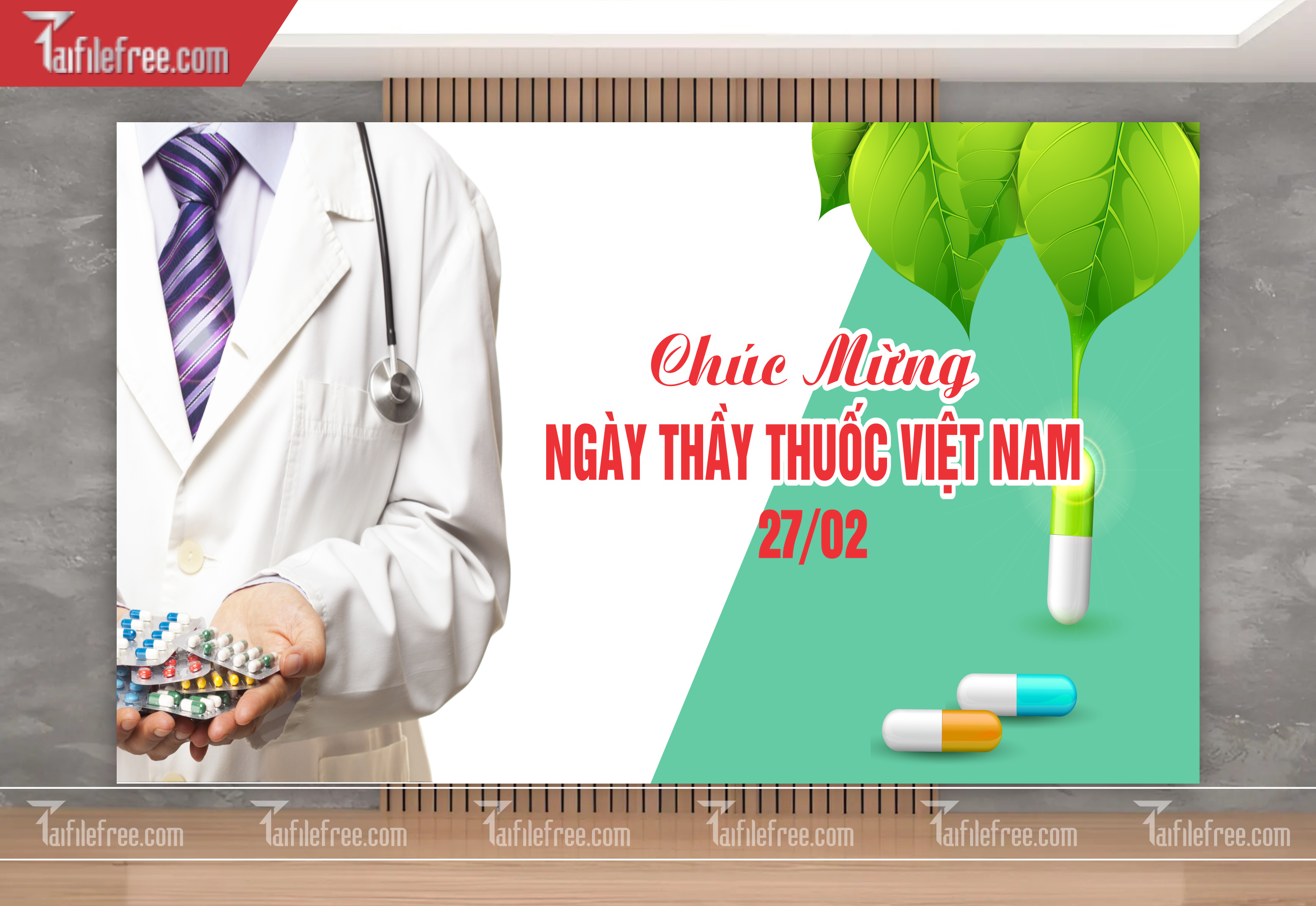 Background Phông Nền Chúc Mừng Ngày Thầy Thuốc Việt Nam_NTT07