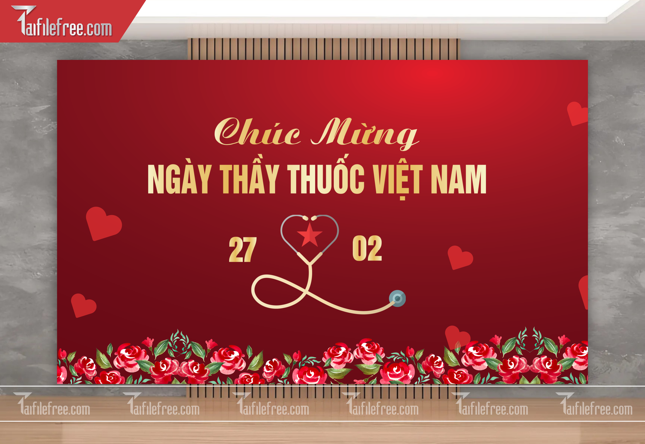 Background Phông Nền Chúc Mừng Ngày Thầy Thuốc Việt Nam_NTT09