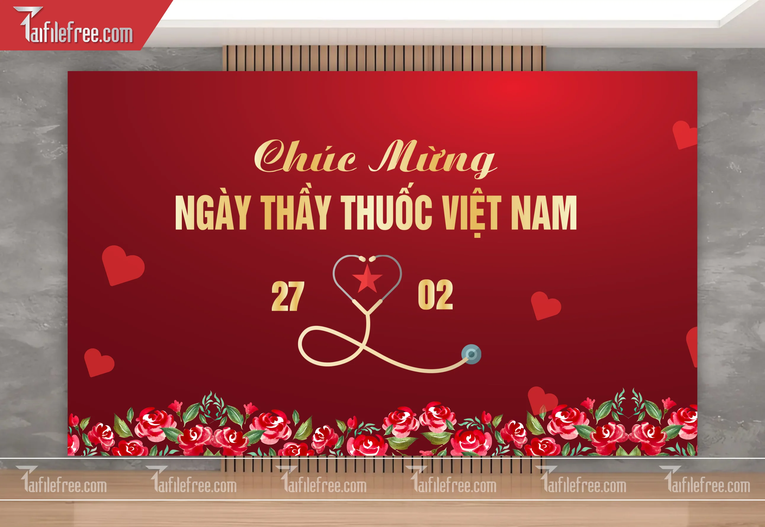 Background Phông Nền Chúc Mừng Ngày Thầy Thuốc Việt Nam_NTT09
