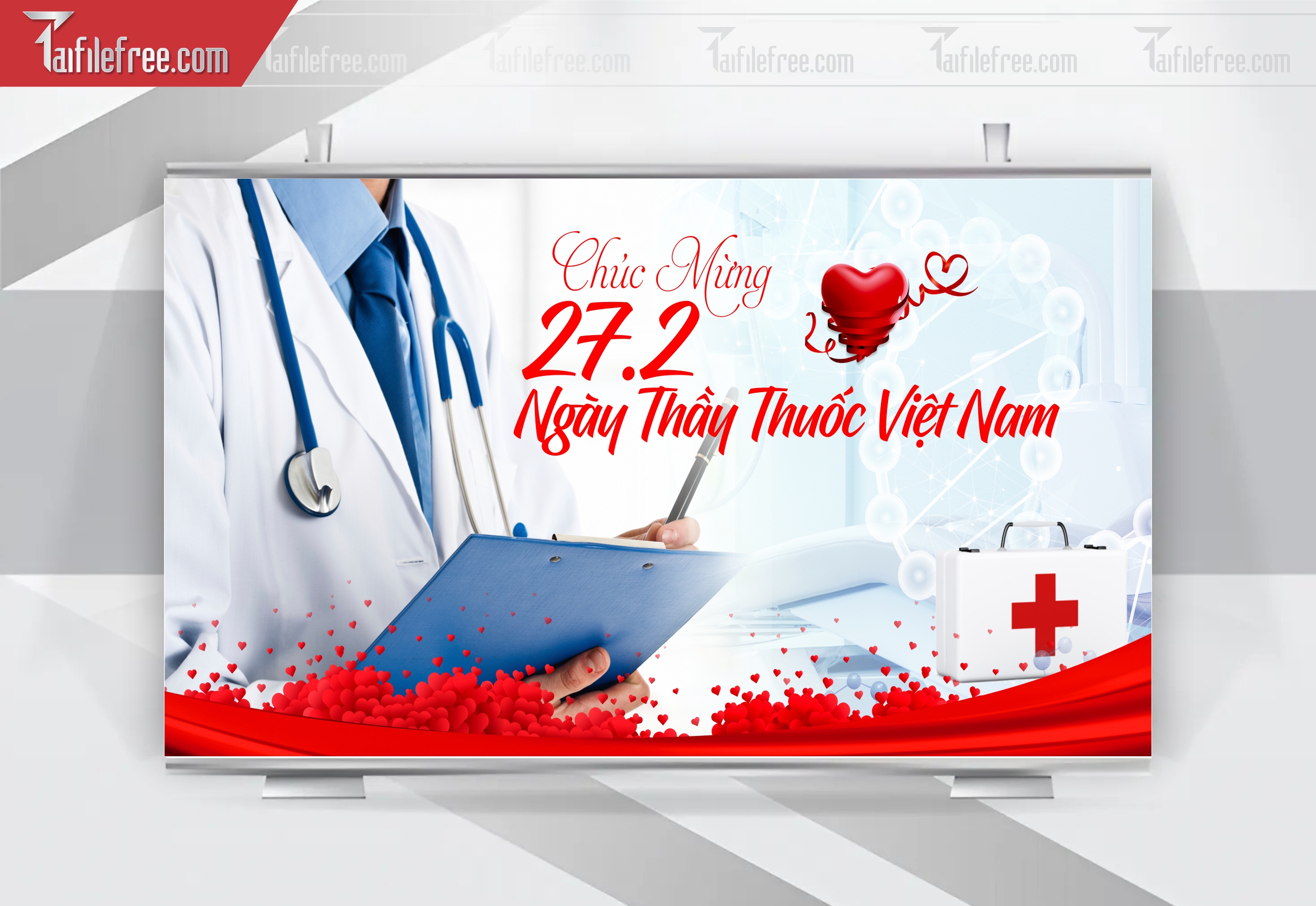 Background Phông Nền Chúc Mừng Ngày Thầy Thuốc Việt Nam_NTT11
