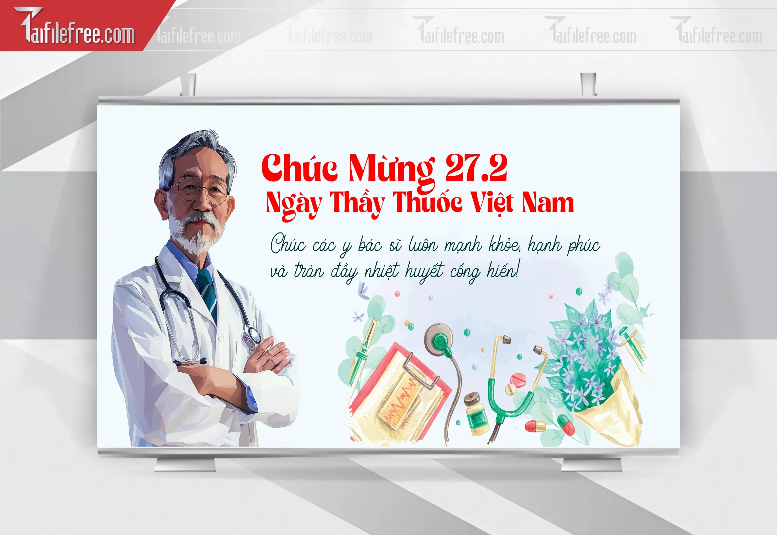 Background Phông Nền Chúc Mừng Ngày Thầy Thuốc Việt Nam_NTT16