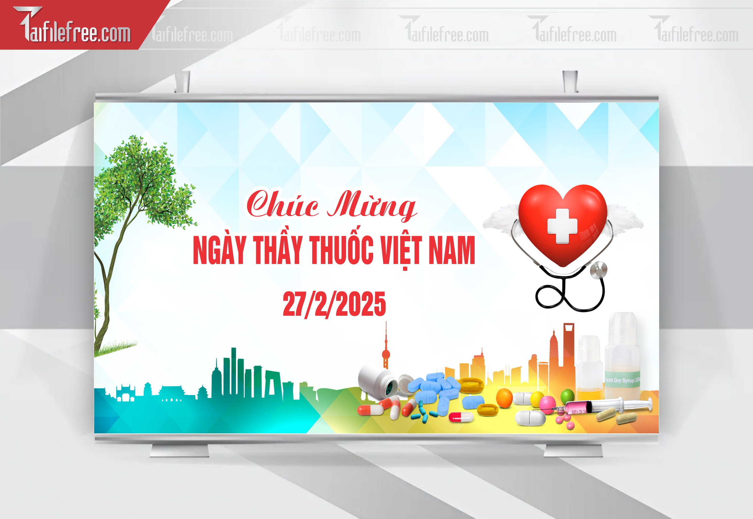 Background Phông Nền Chúc Mừng Ngày Thầy Thuốc Việt Nam_NTT21