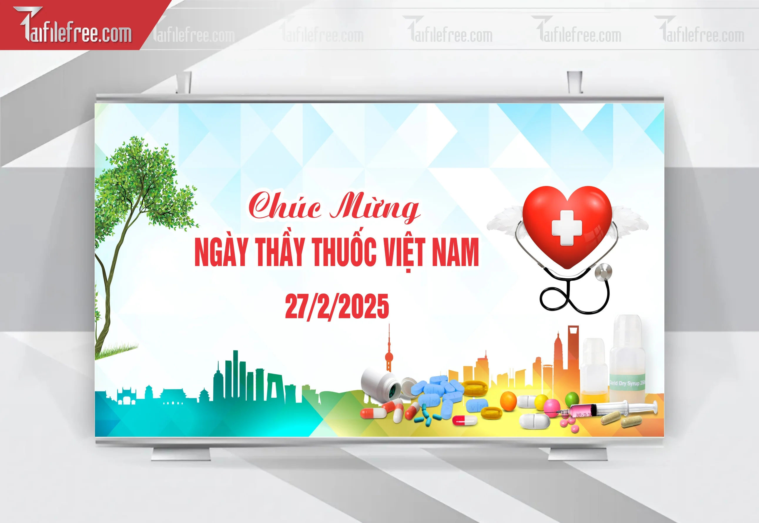 Background Phông Nền Chúc Mừng Ngày Thầy Thuốc Việt Nam_NTT21