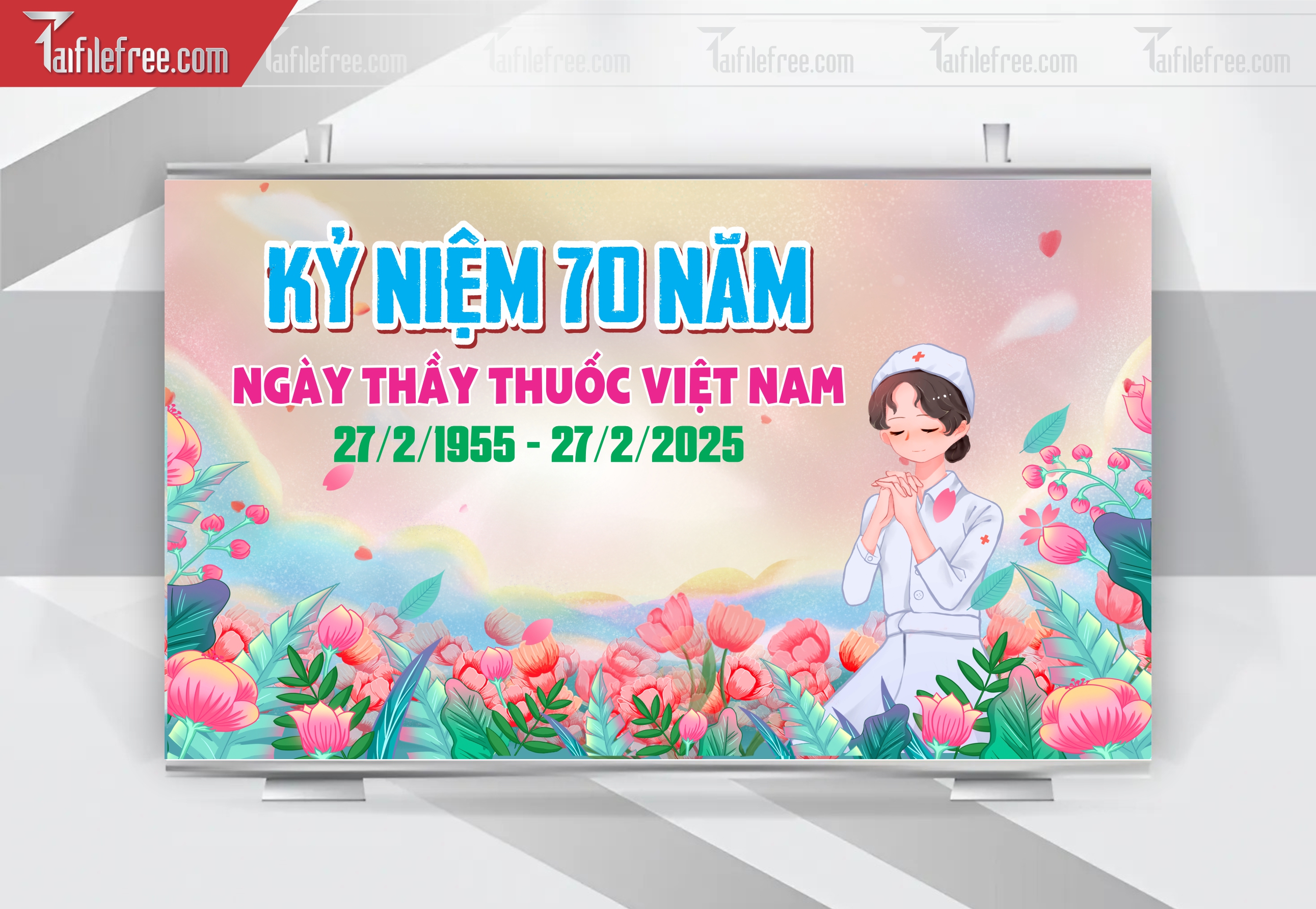 Background Phông Nền Chúc Mừng Ngày Thầy Thuốc Việt Nam_NTT23