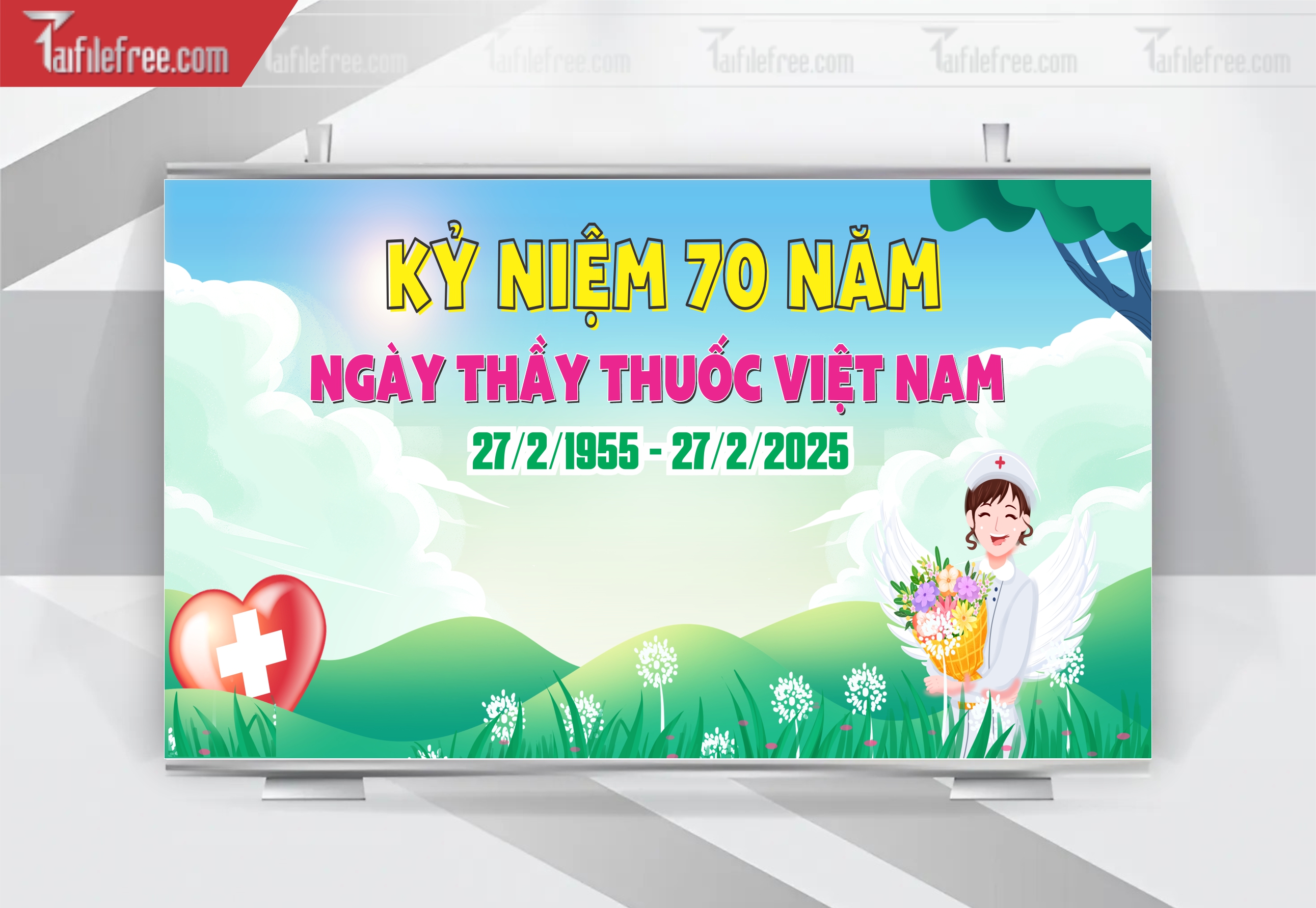 Background Phông Nền Chúc Mừng Ngày Thầy Thuốc Việt Nam_NTT28