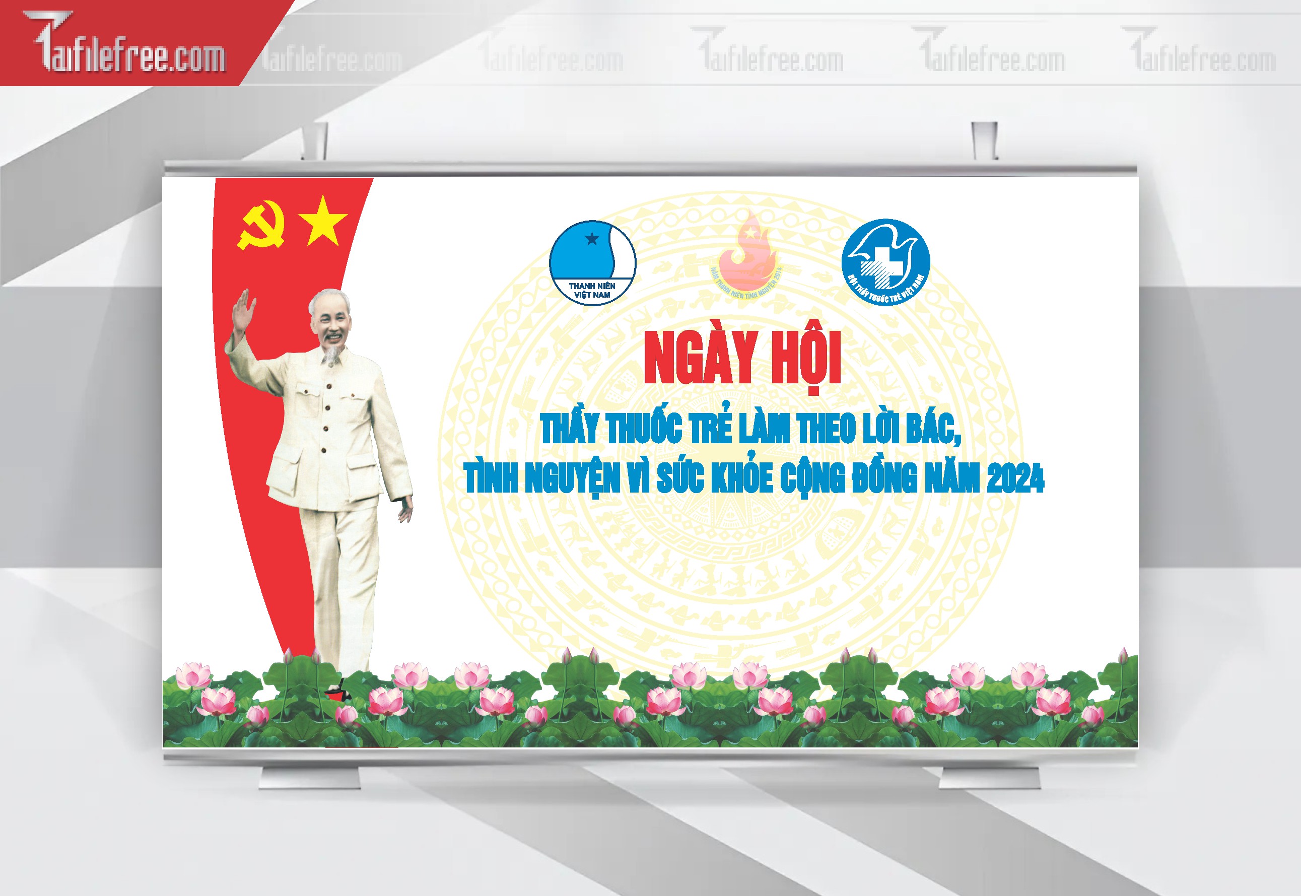 Background Phông Nền Chúc Mừng Ngày Thầy Thuốc Việt Nam_NTT34