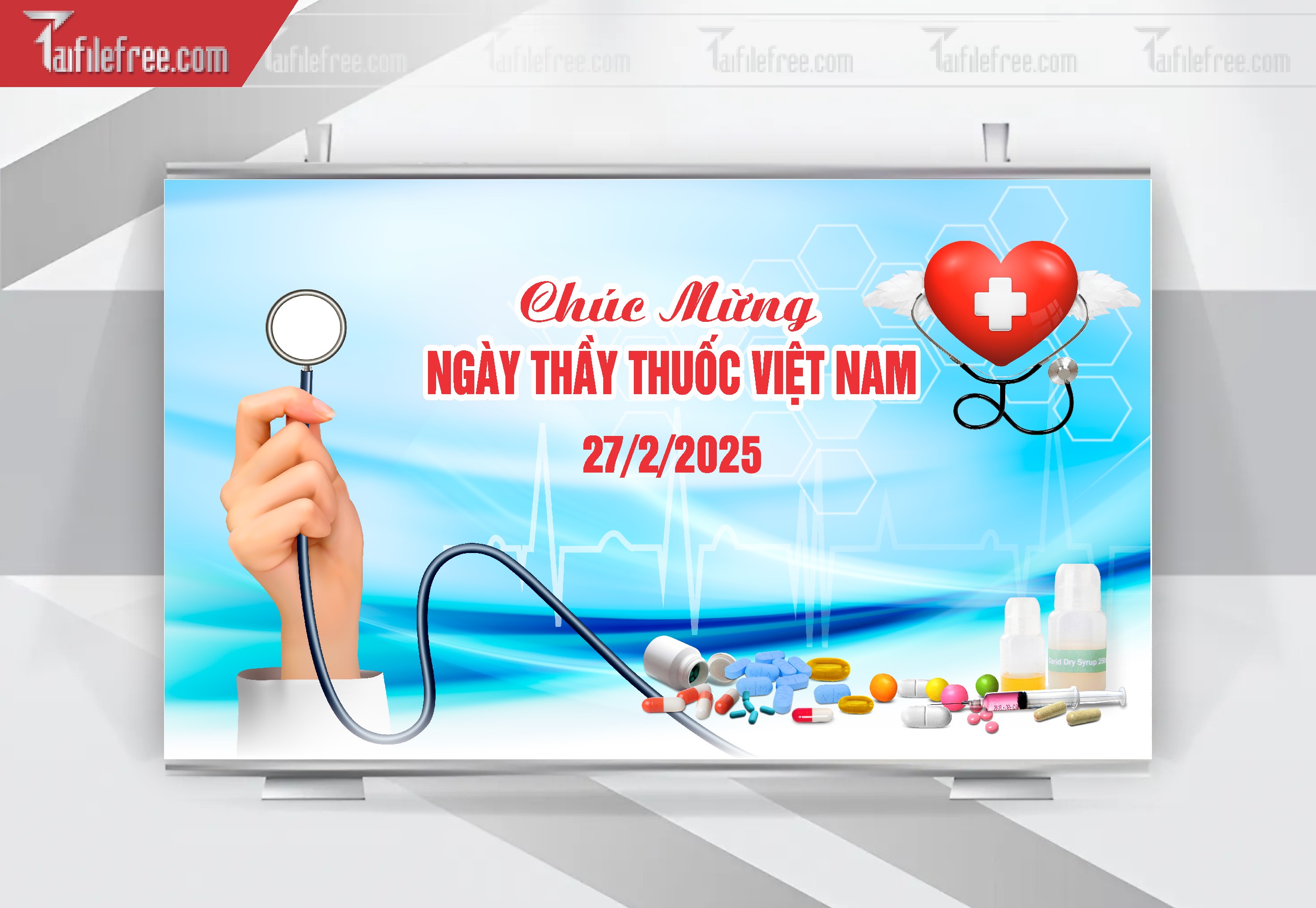Background Phông Nền Chúc Mừng Ngày Thầy Thuốc Việt Nam_NTT38