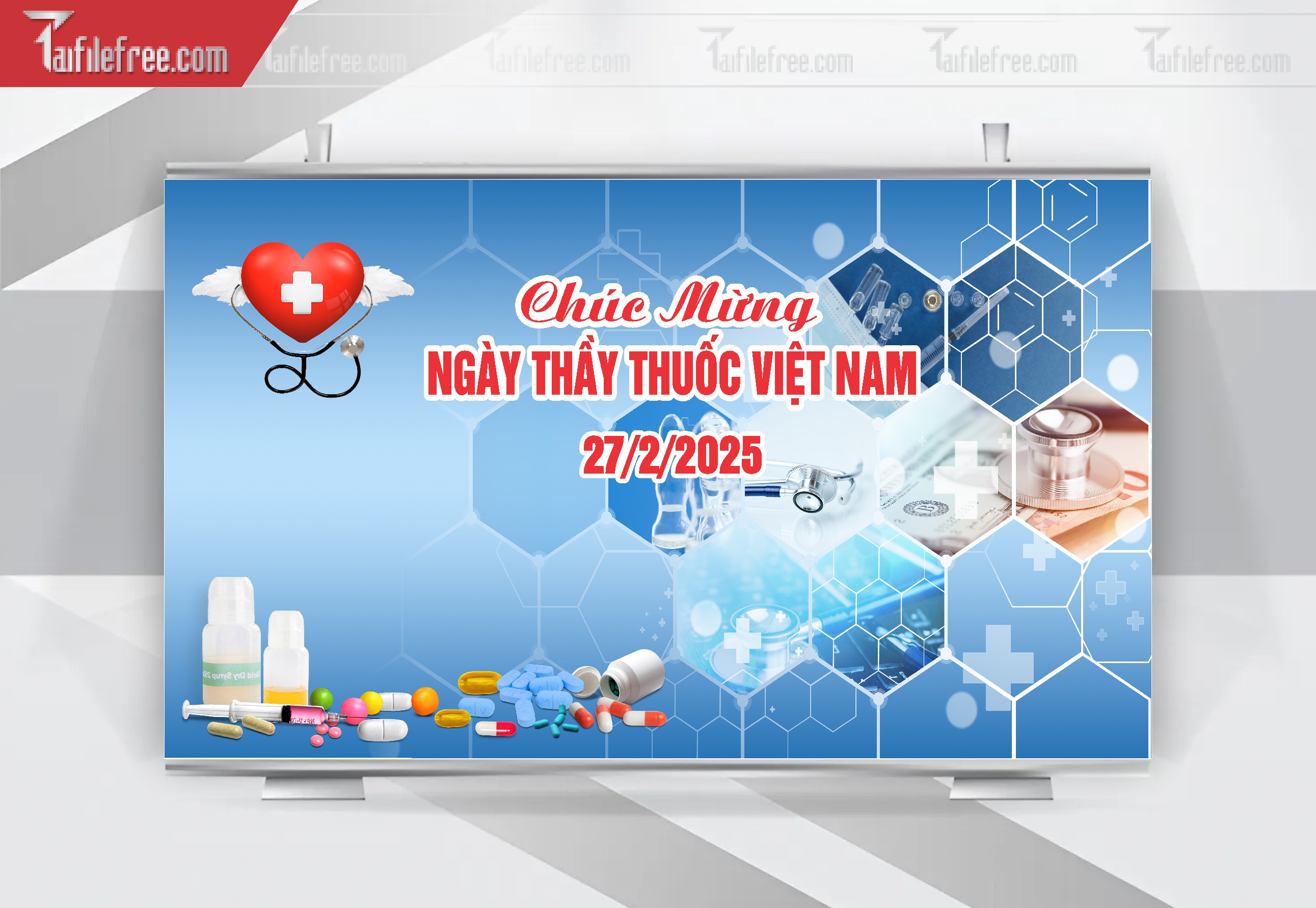 Background Phông Nền Chúc Mừng Ngày Thầy Thuốc Việt Nam_NTT39