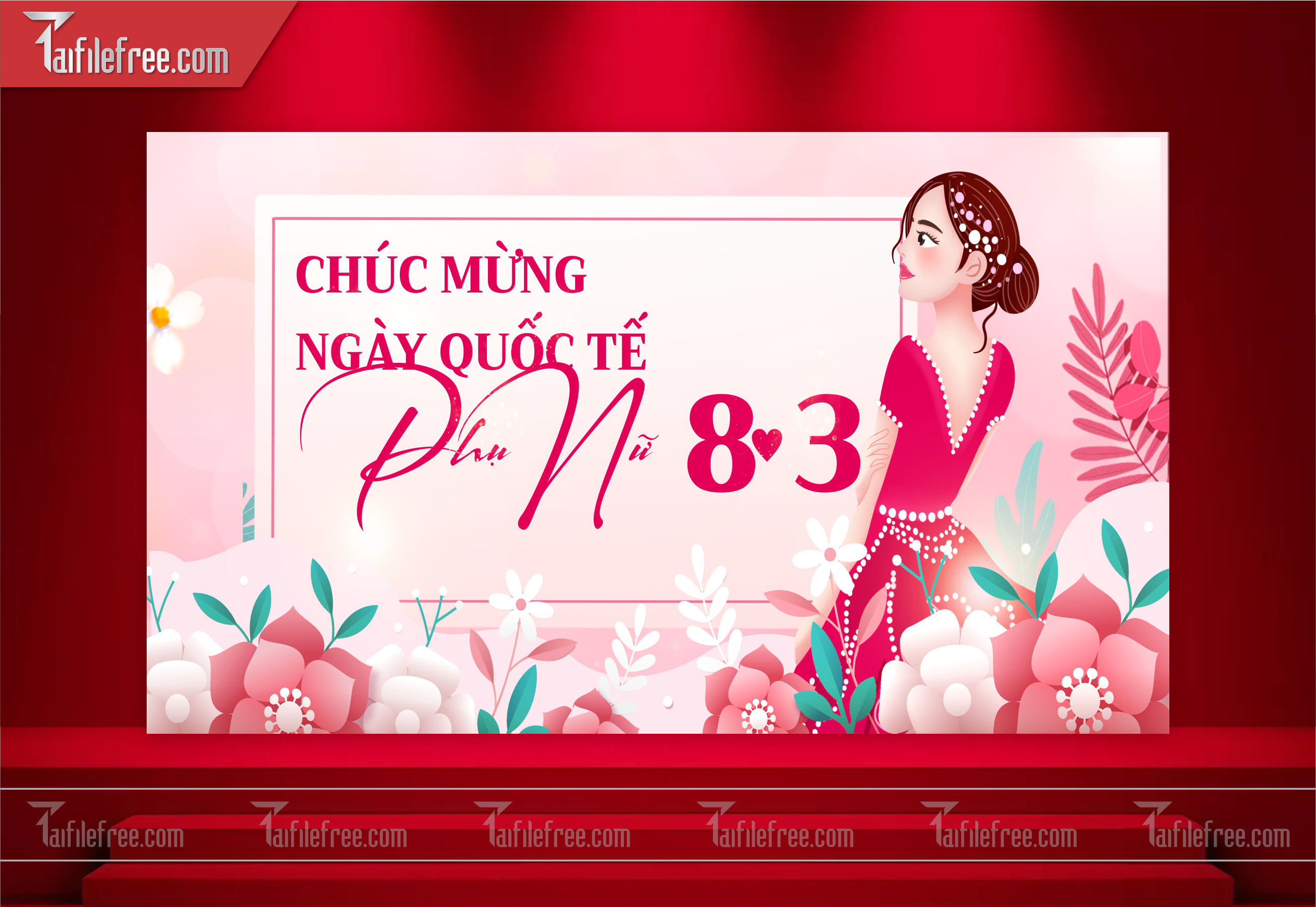 Background Ngày Quốc Tế Phụ Nữ 8/3_PN12