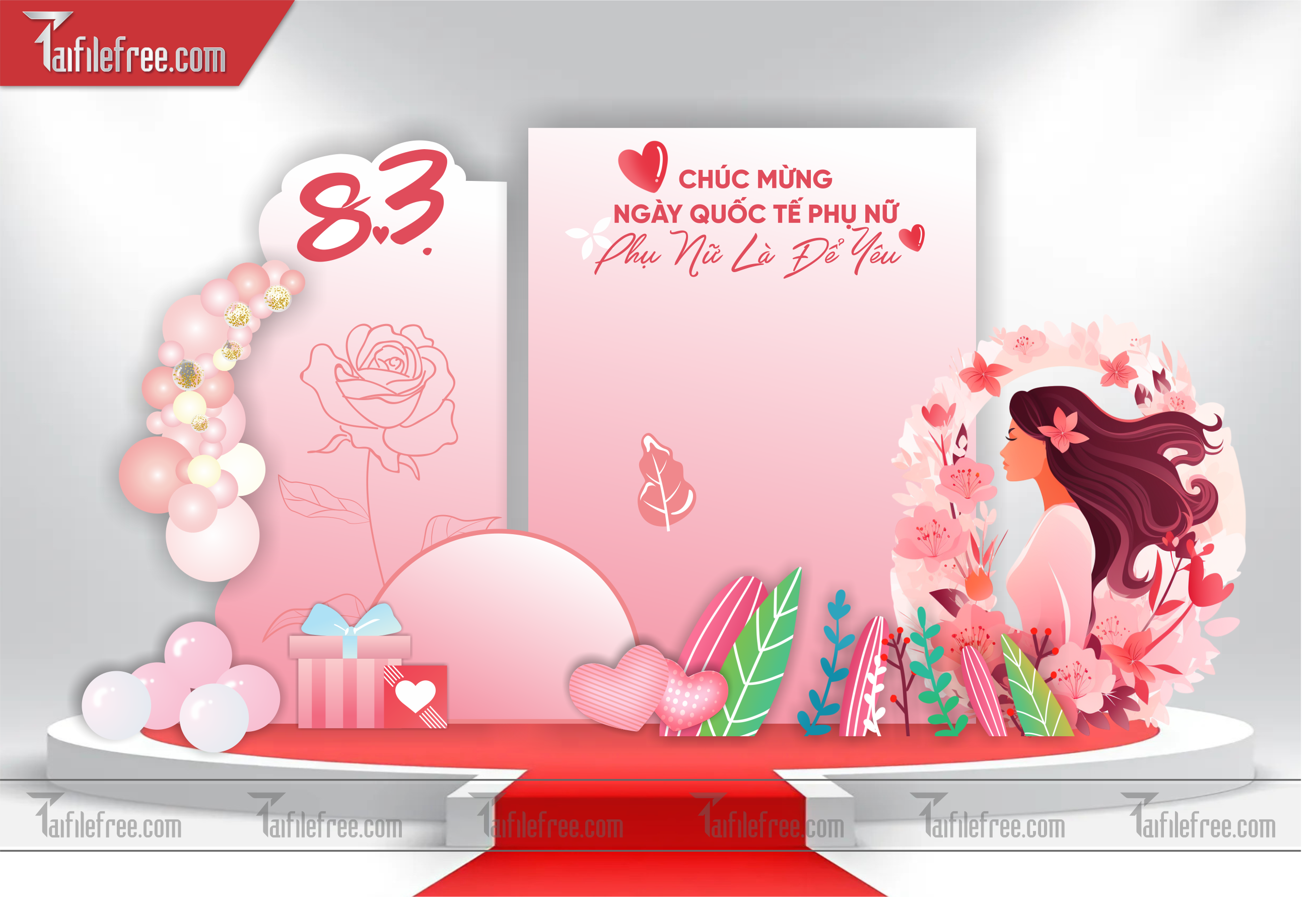 Background Ngày Quốc Tế Phụ Nữ 8/3_PN13