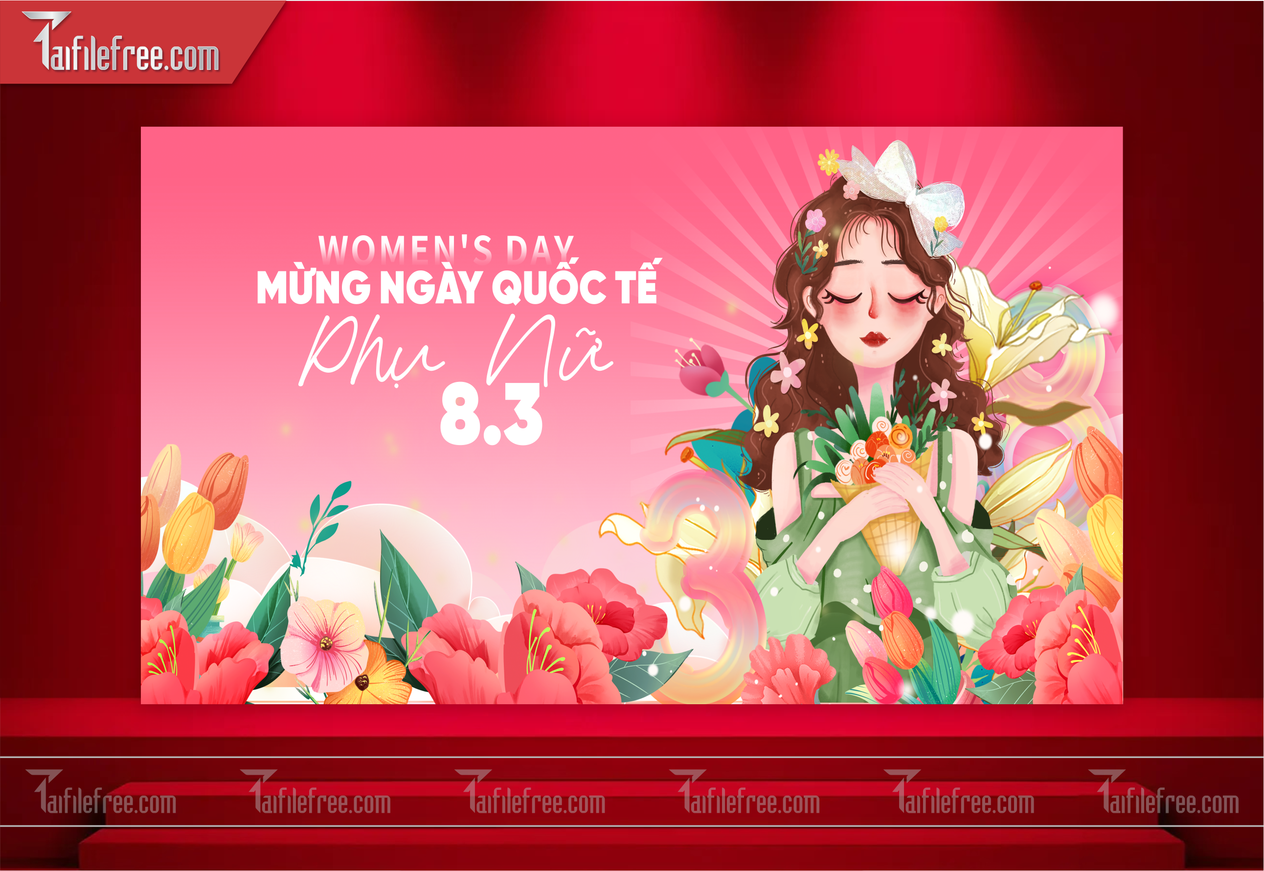Background Ngày Quốc Tế Phụ Nữ 8/3_PN18
