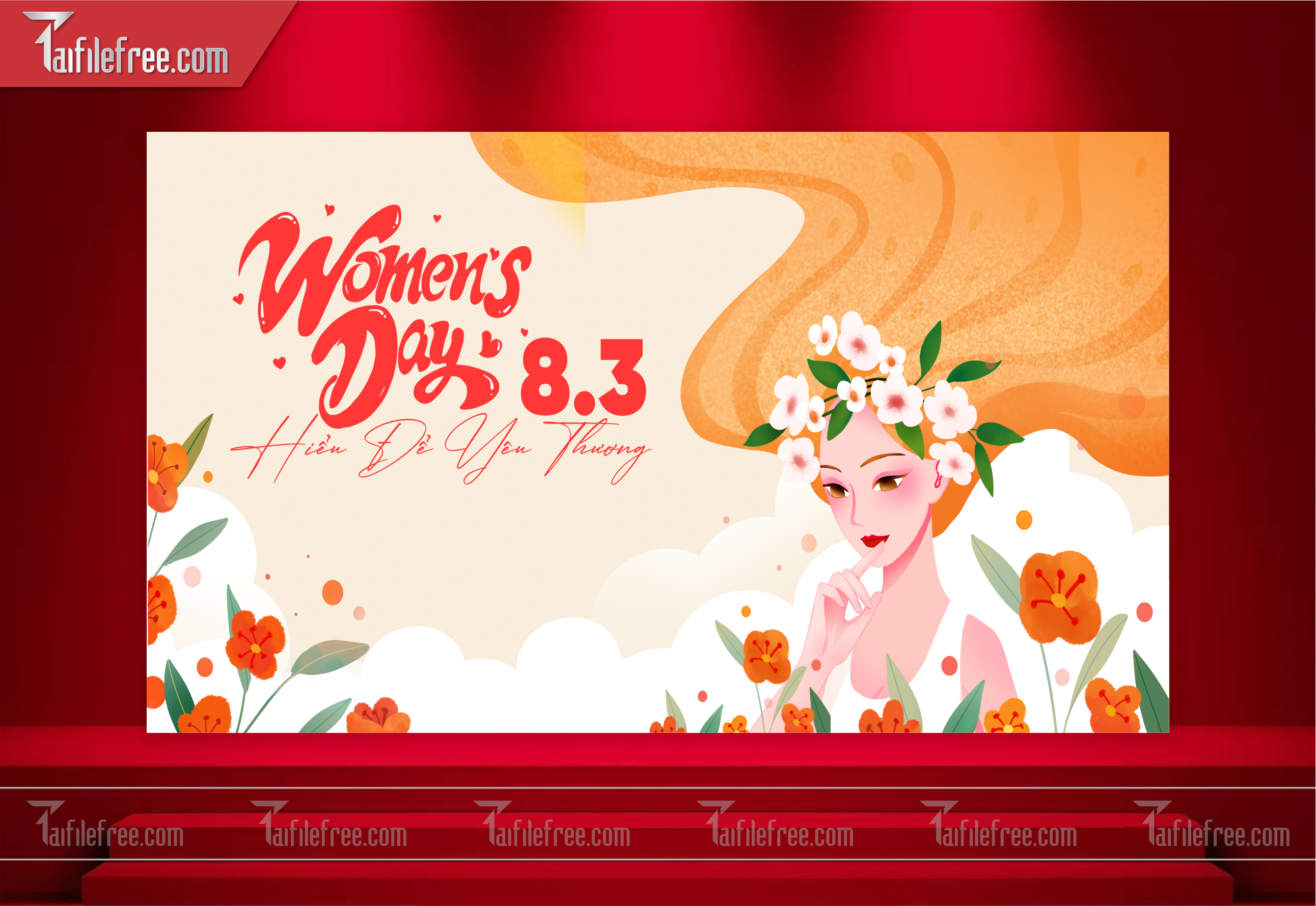 Background Ngày Quốc Tế Phụ Nữ 8/3_PN22