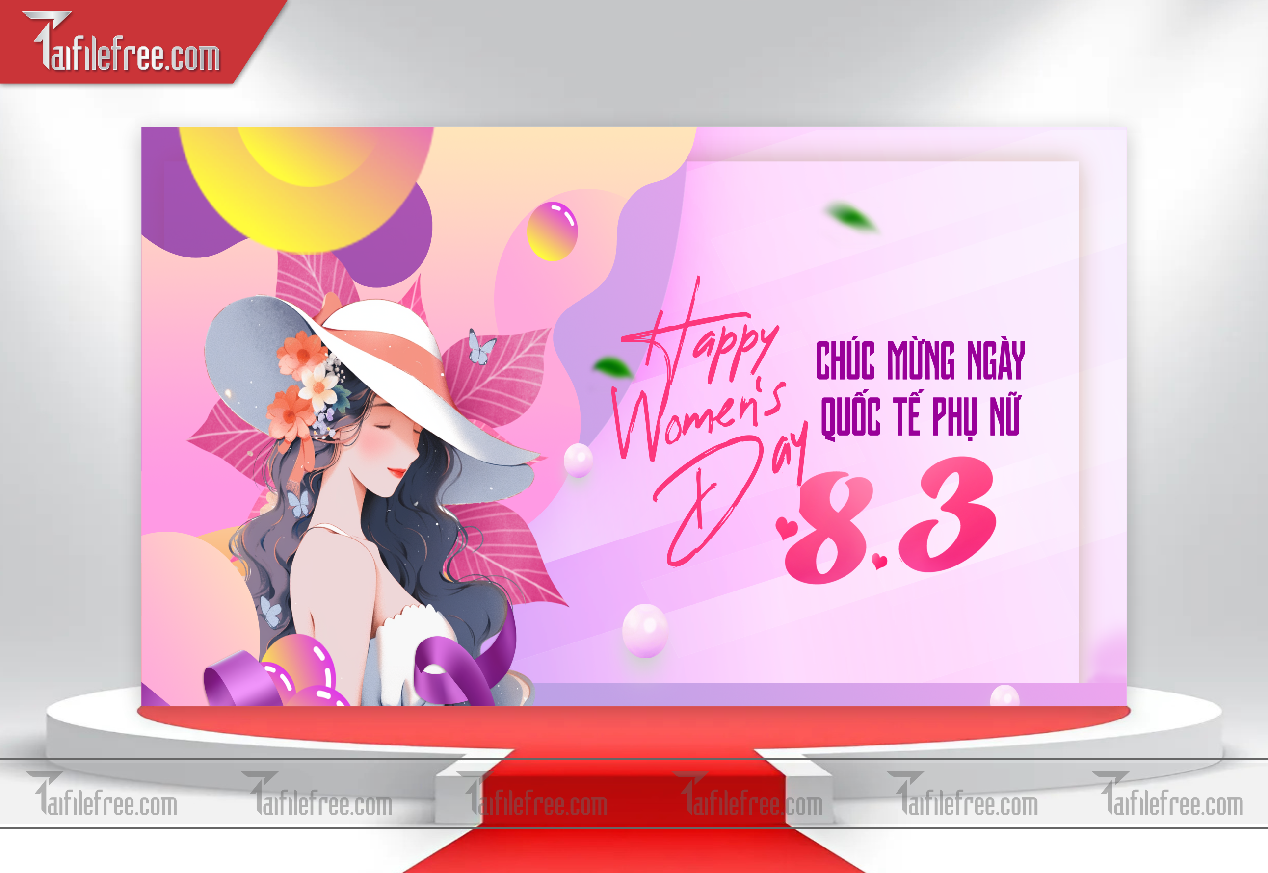 Background Ngày Quốc Tế Phụ Nữ 8/3_PN25