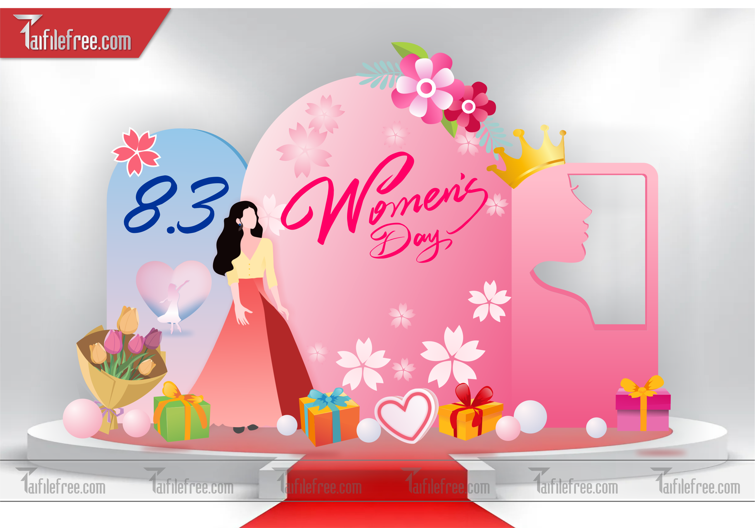 Background Ngày Quốc Tế Phụ Nữ 8/3_PN34