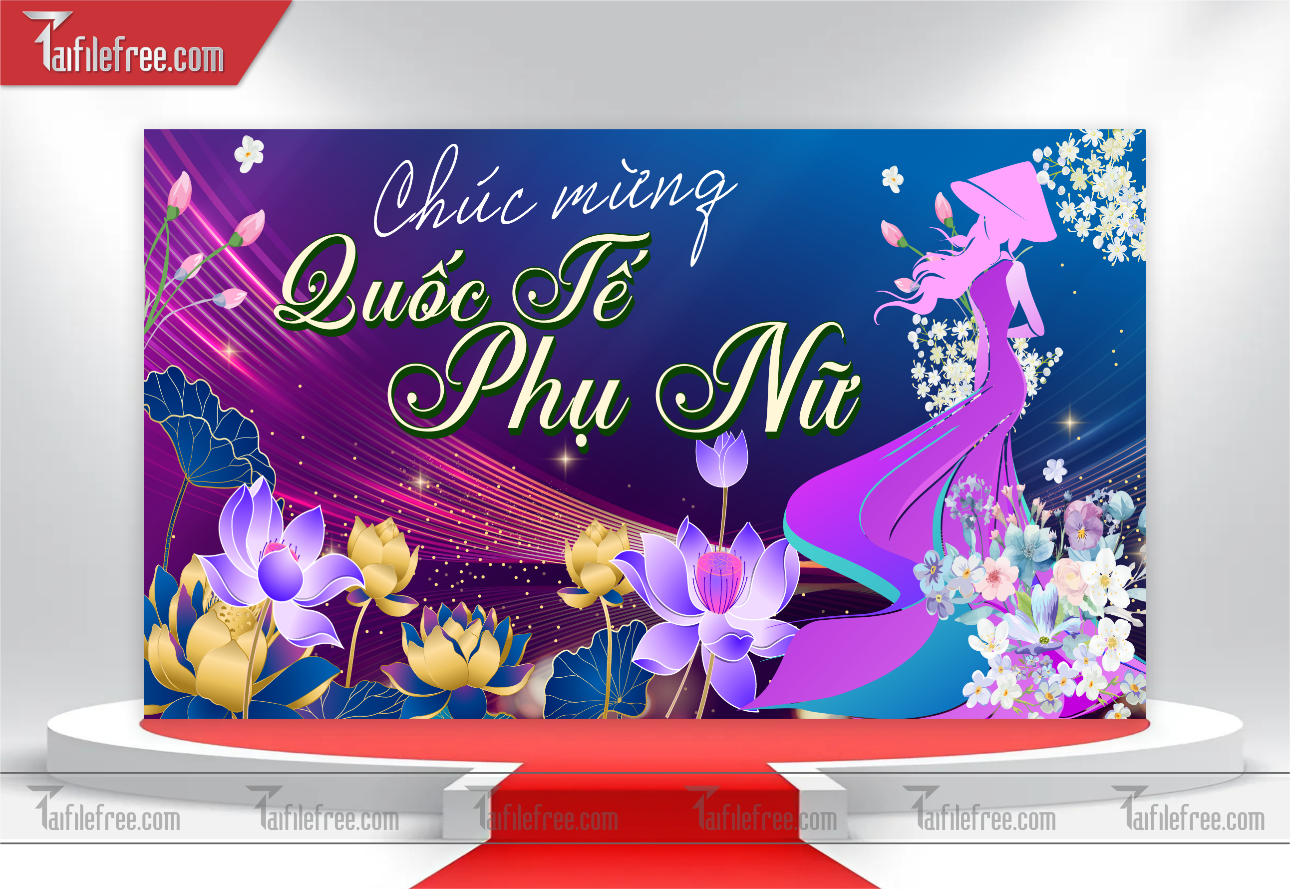 Background Ngày Quốc Tế Phụ Nữ 8/3_PN42