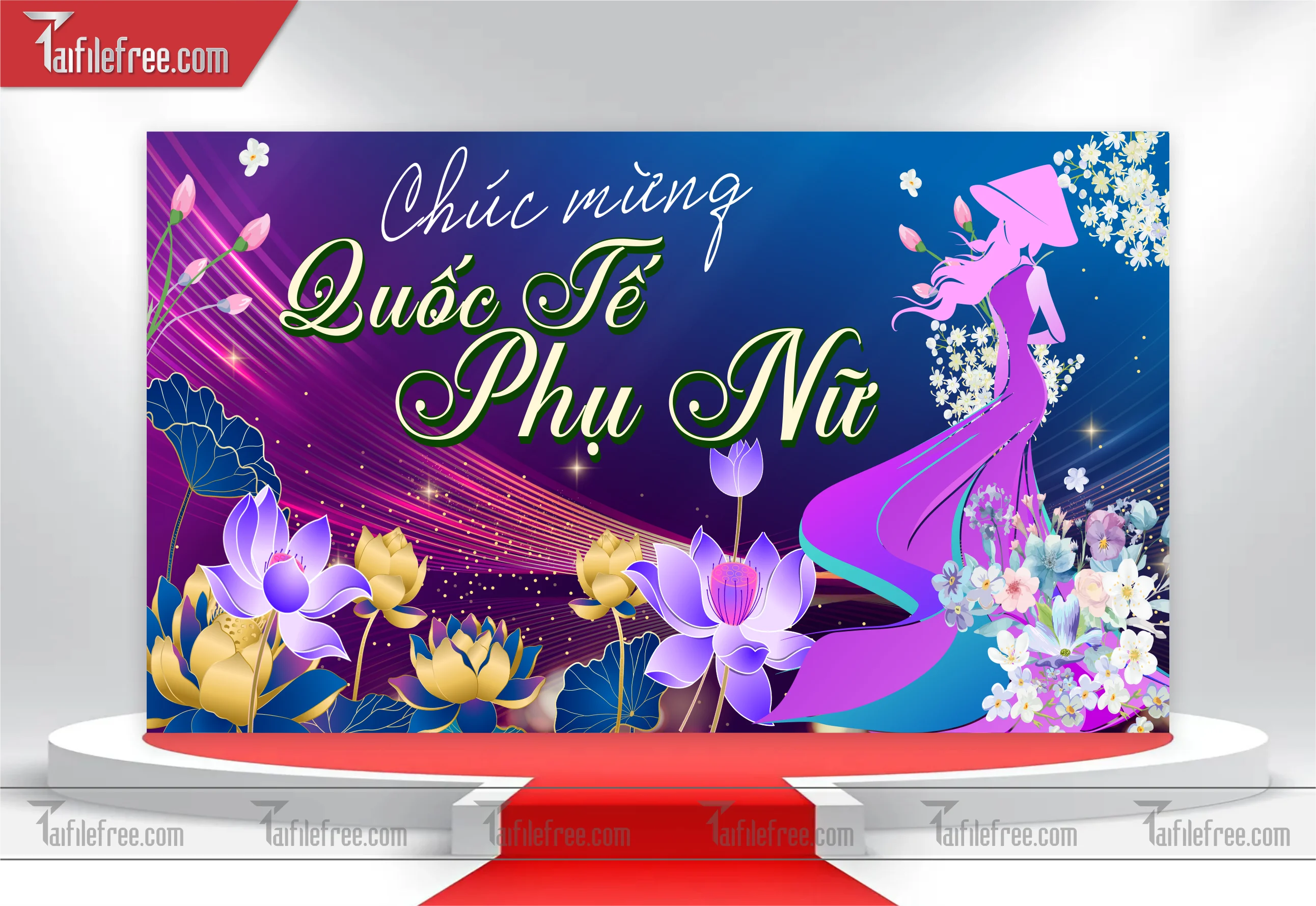 Background Ngày Quốc Tế Phụ Nữ 8/3_PN42
