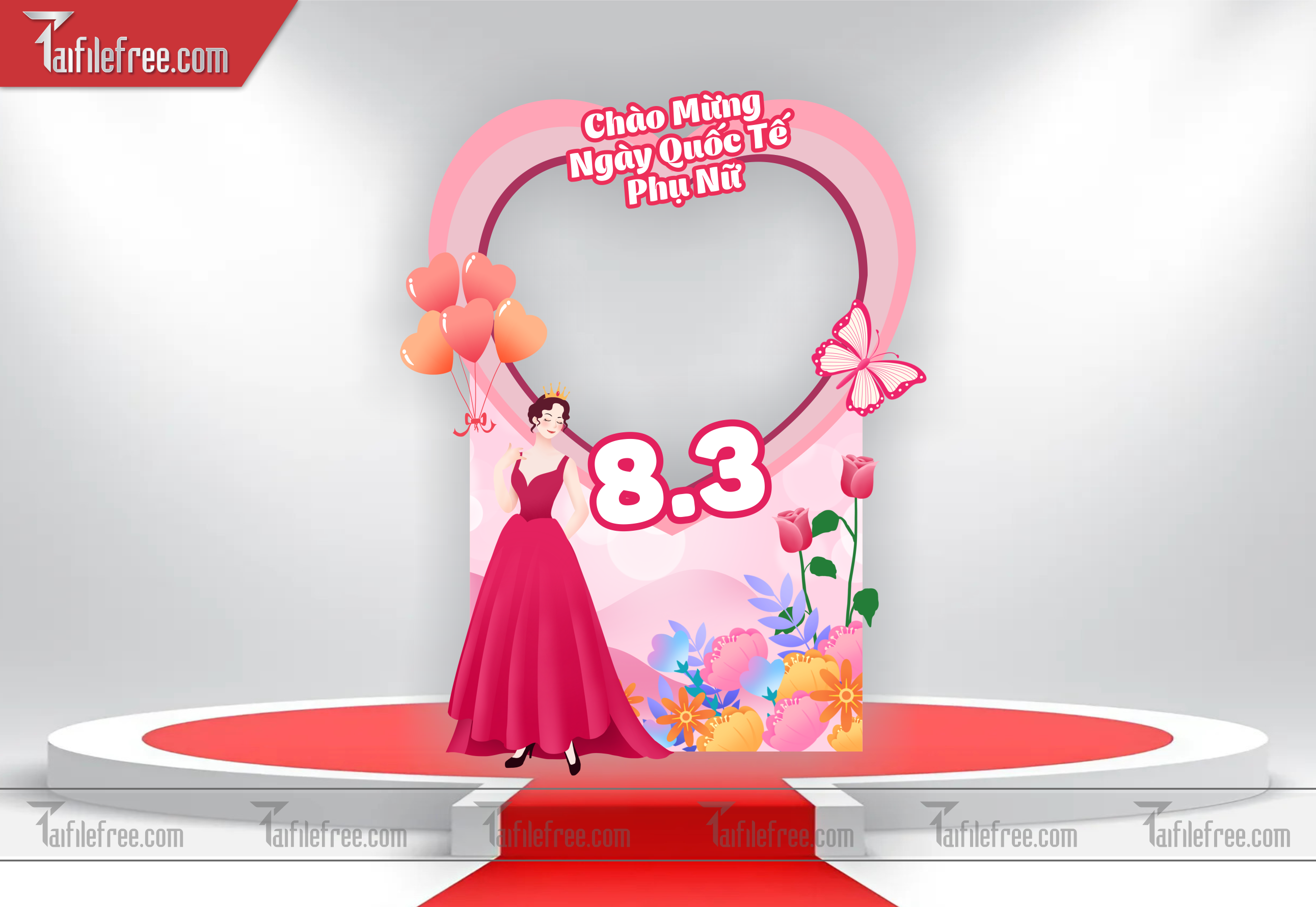 Background Ngày Quốc Tế Phụ Nữ 8/3_PN45