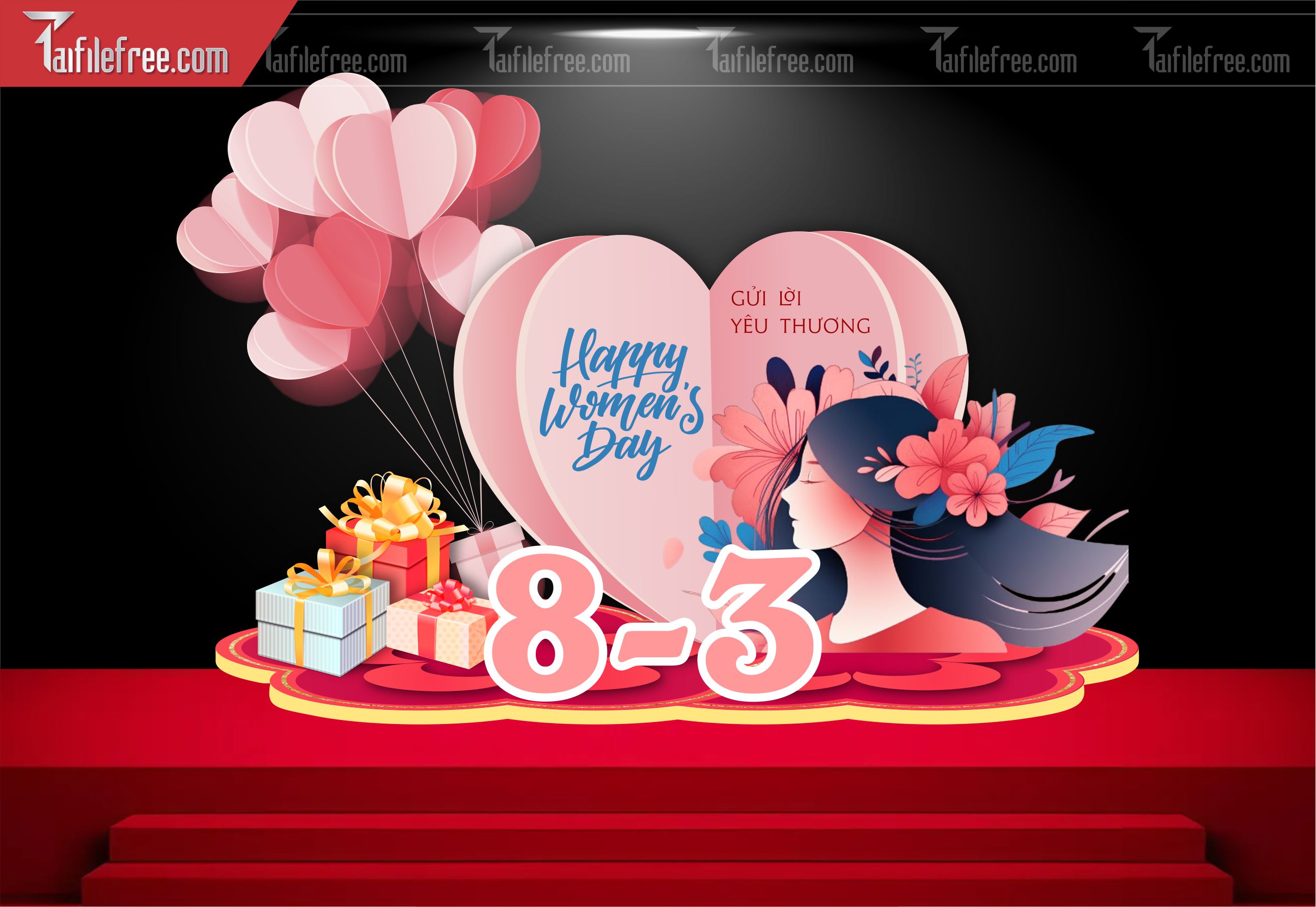 Background Ngày Quốc Tế Phụ Nữ 8/3_PN98