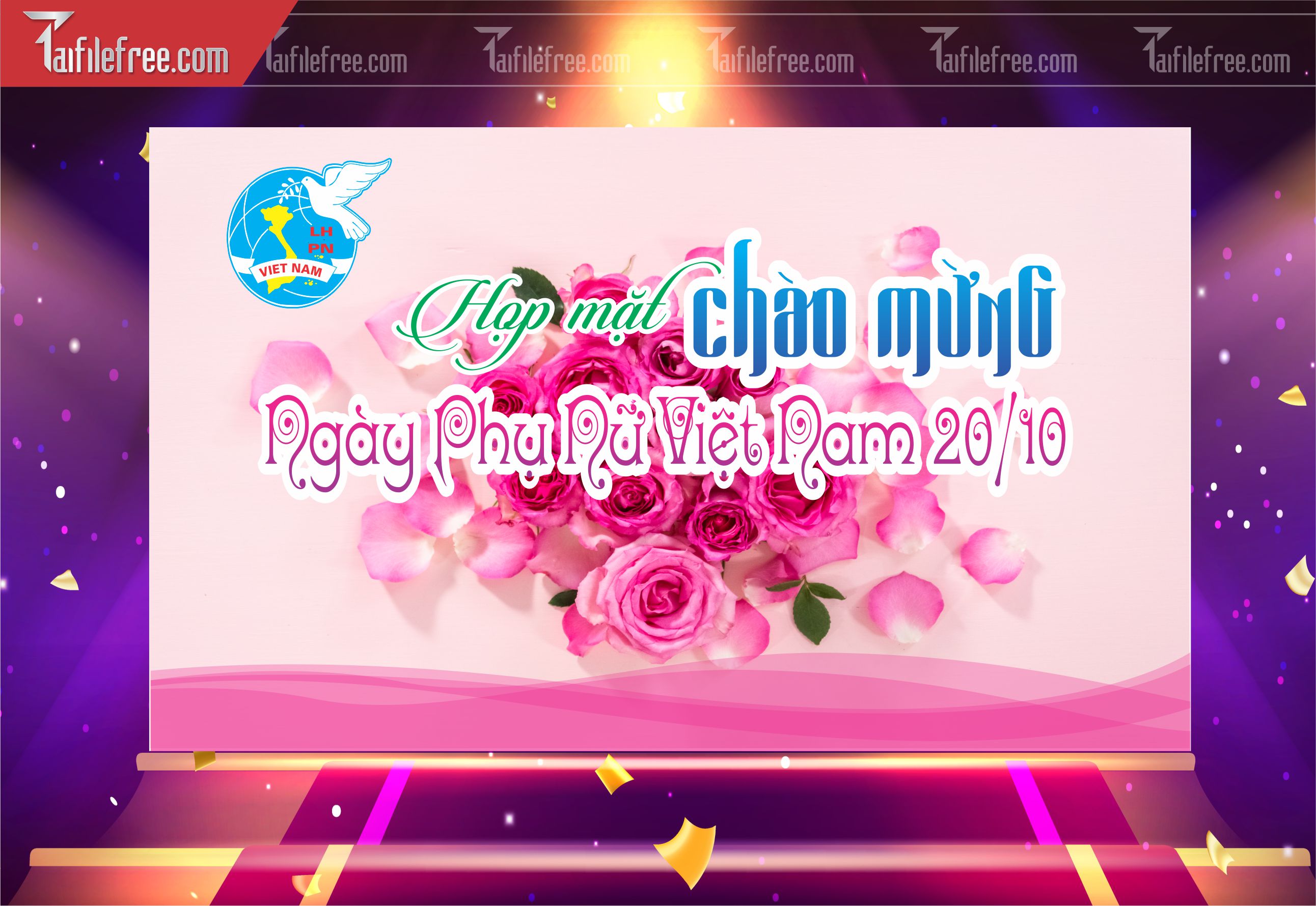 Phông Nền Ngày Phụ Nữ Việt Nam Đẹp, Ấn Tượng PNN80