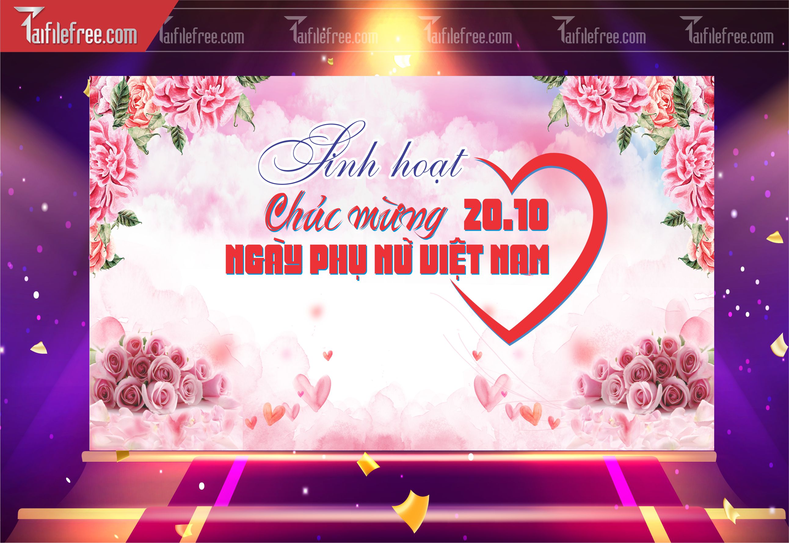 Phông Nền Ngày Phụ Nữ Việt Nam Đẹp, Ấn Tượng PNN99
