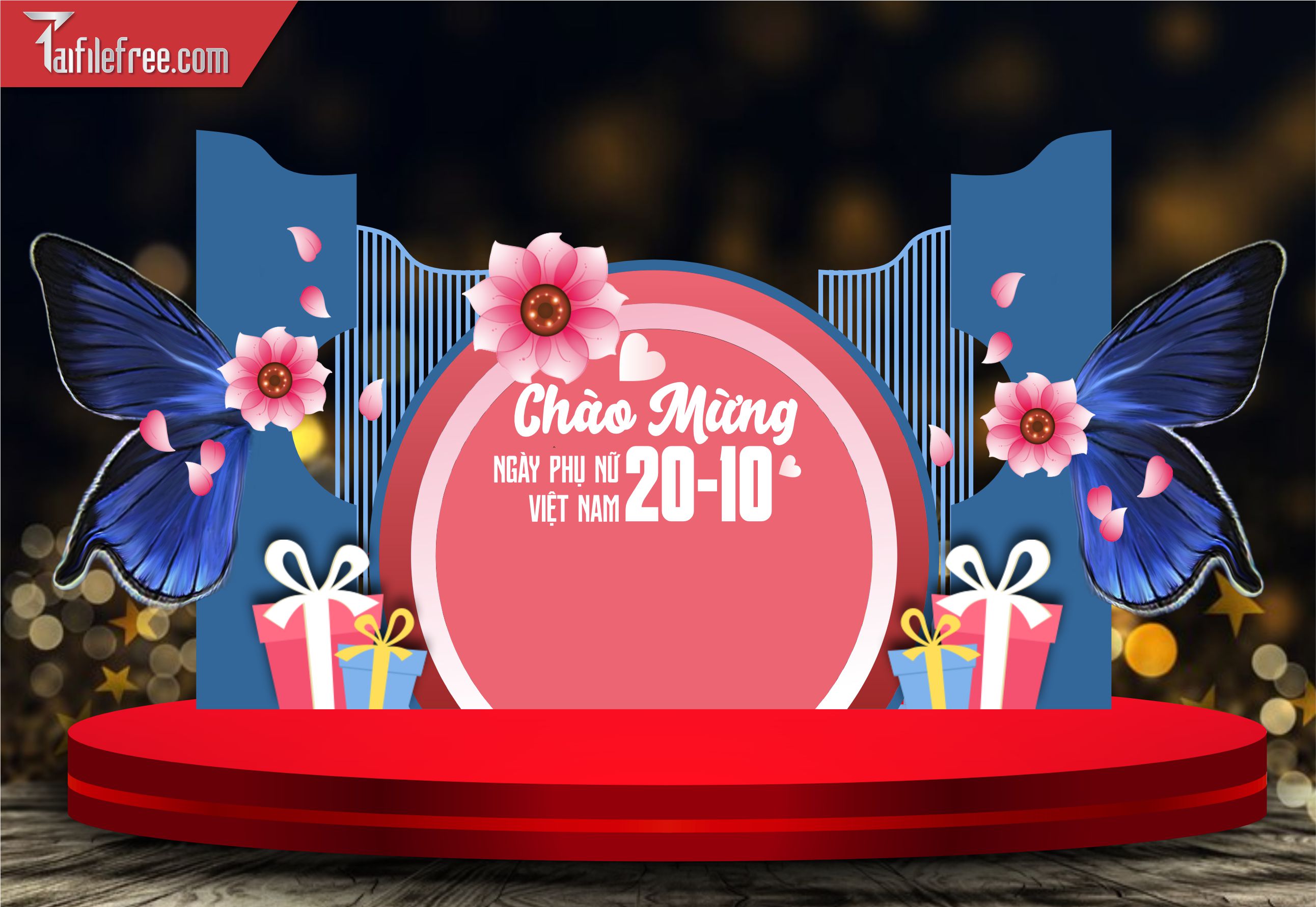 Phông Nền Ngày Phụ Nữ Việt Nam Đẹp, Ấn Tượng PNN06