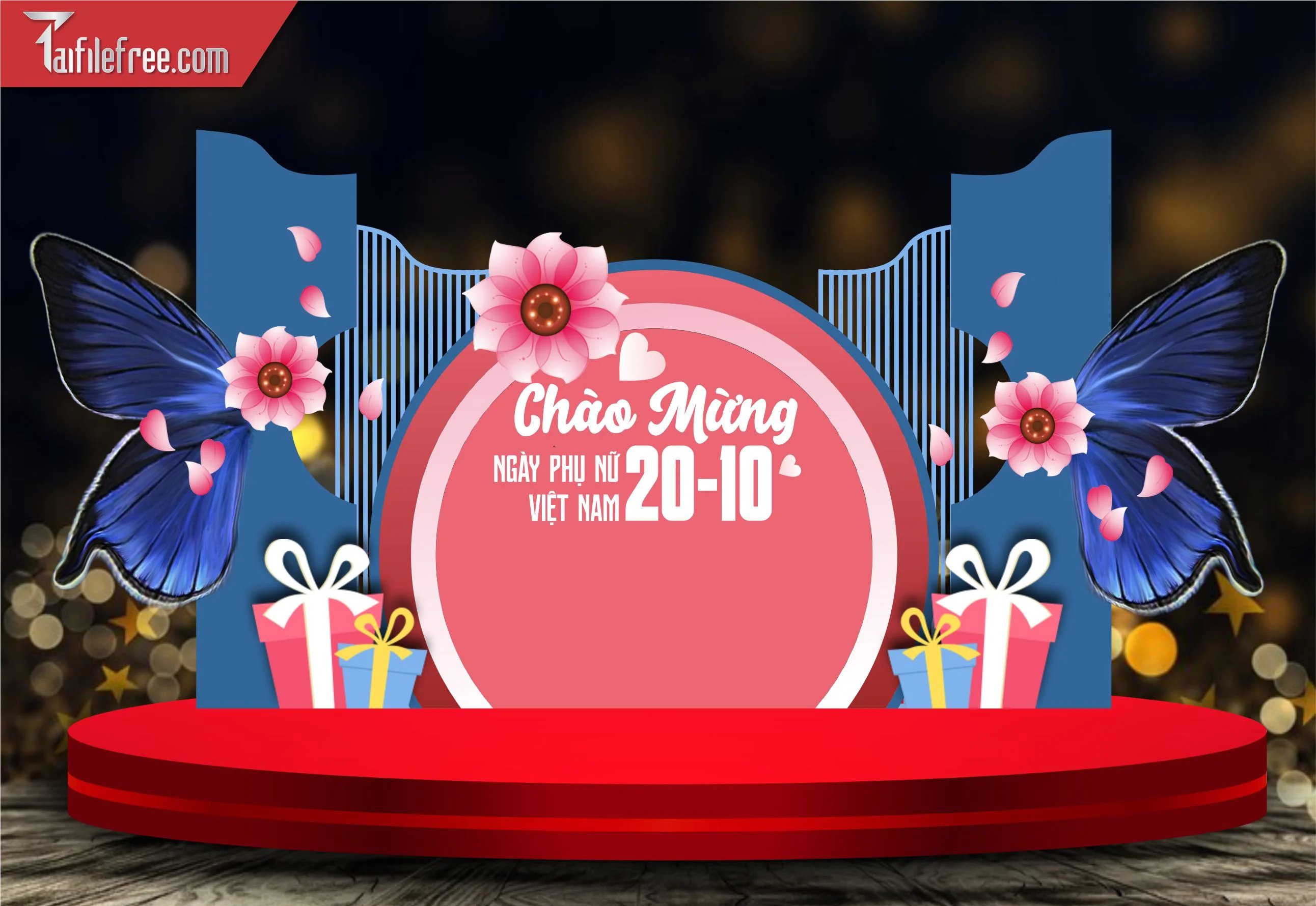 Phông Nền Ngày Phụ Nữ Việt Nam Đẹp, Ấn Tượng PNN06