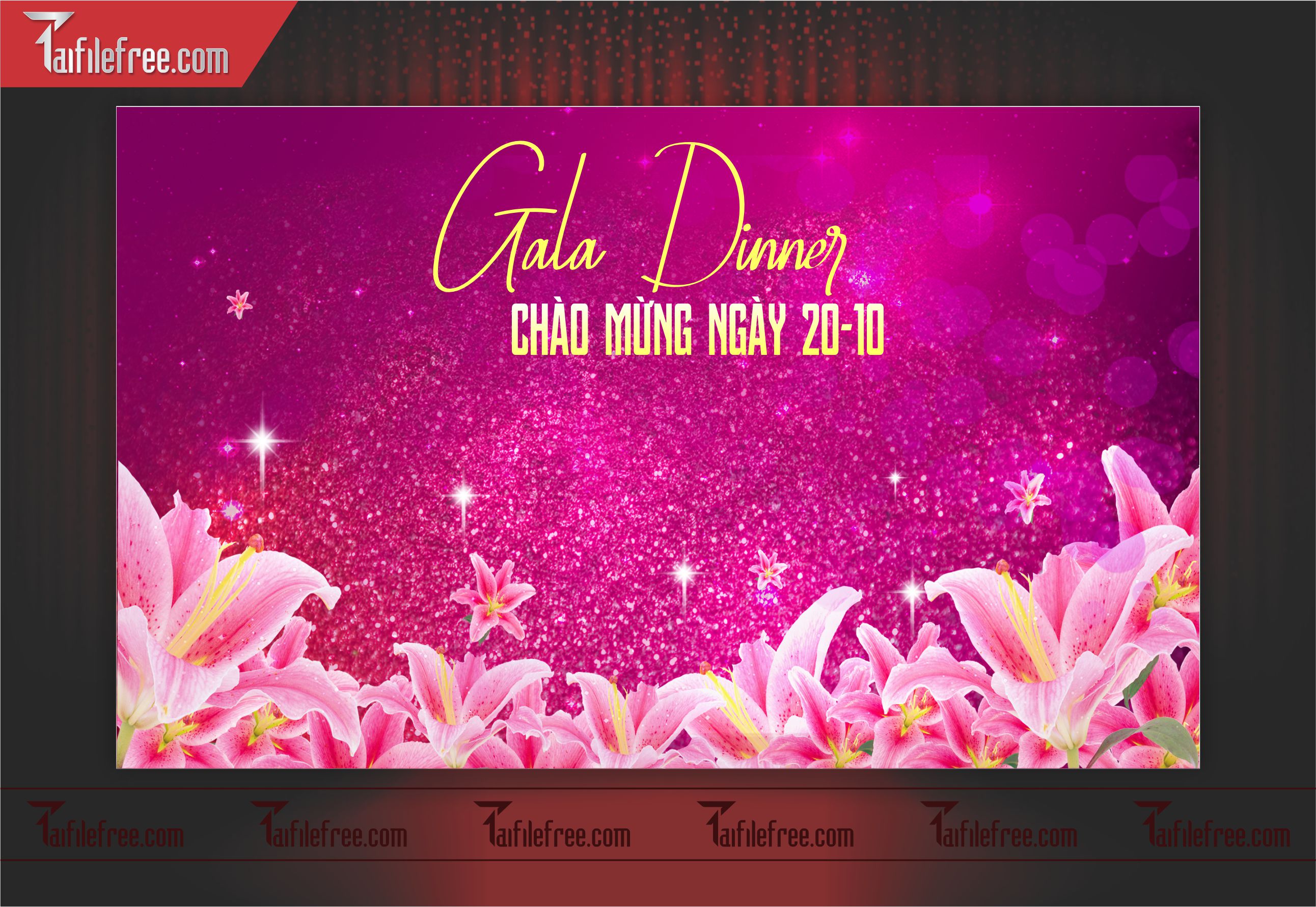 Phông Nền Ngày Phụ Nữ Việt Nam Đẹp, Ấn Tượng PNN15