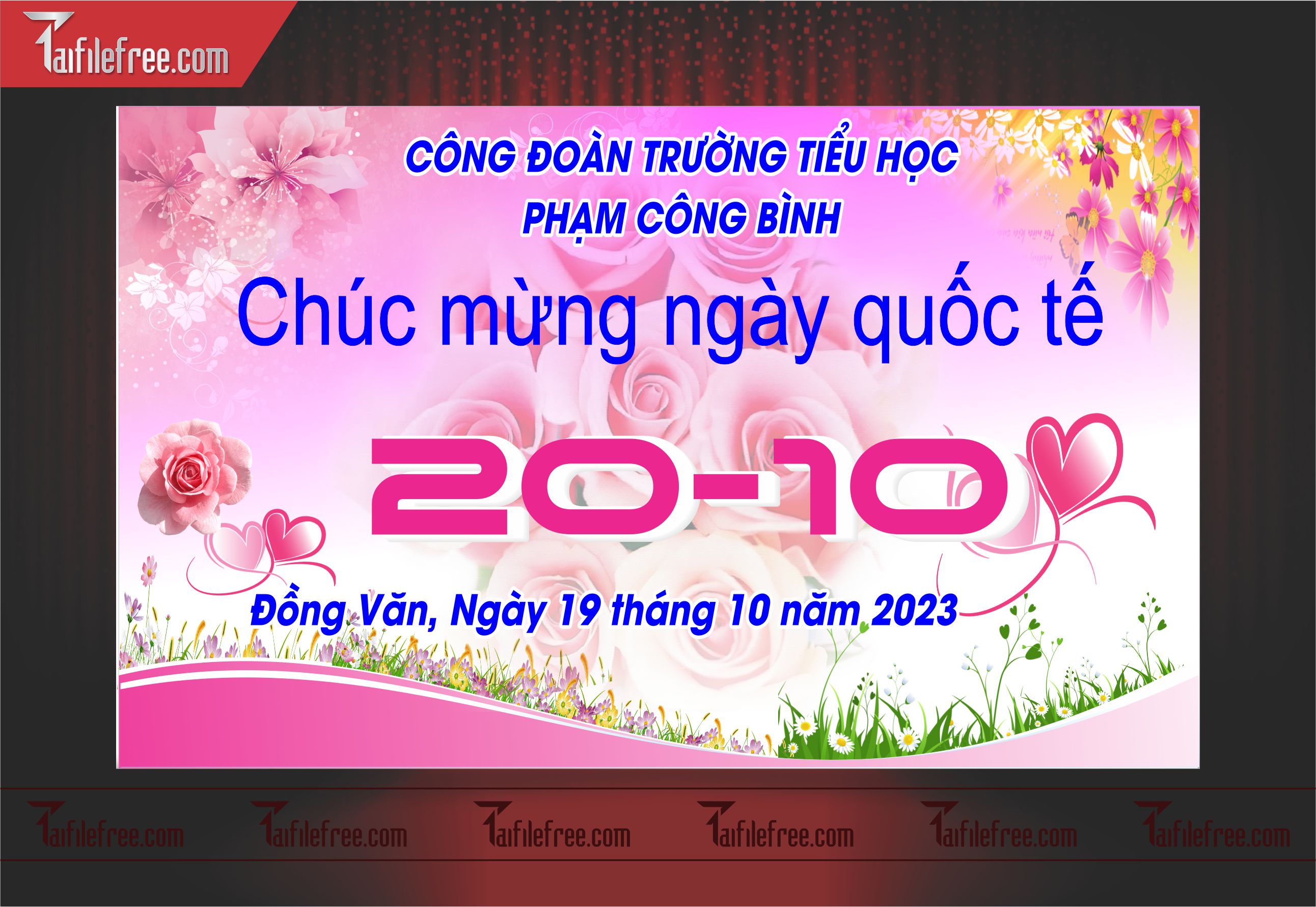 Phông Nền Ngày Phụ Nữ Việt Nam Đẹp, Ấn Tượng PNN58