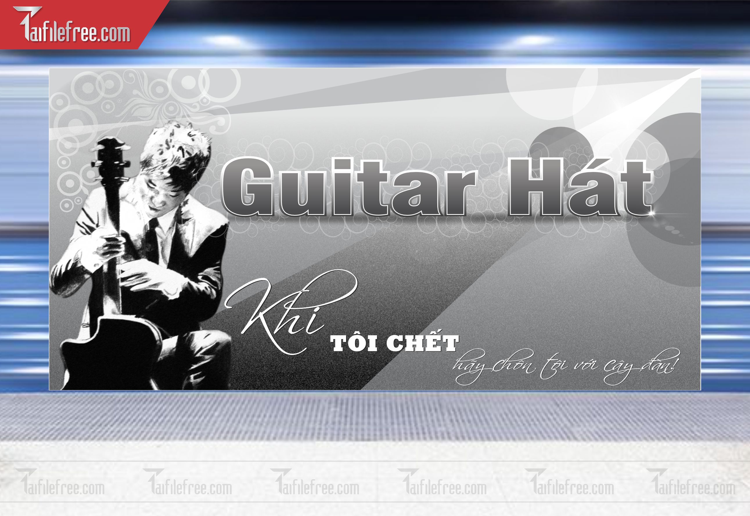 Poster Guitar Hát_PT-ST01