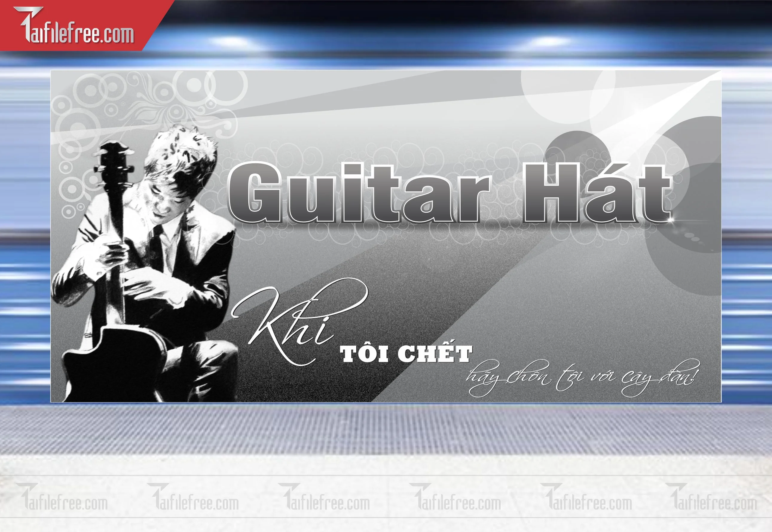 Poster Guitar Hát_PT-ST01