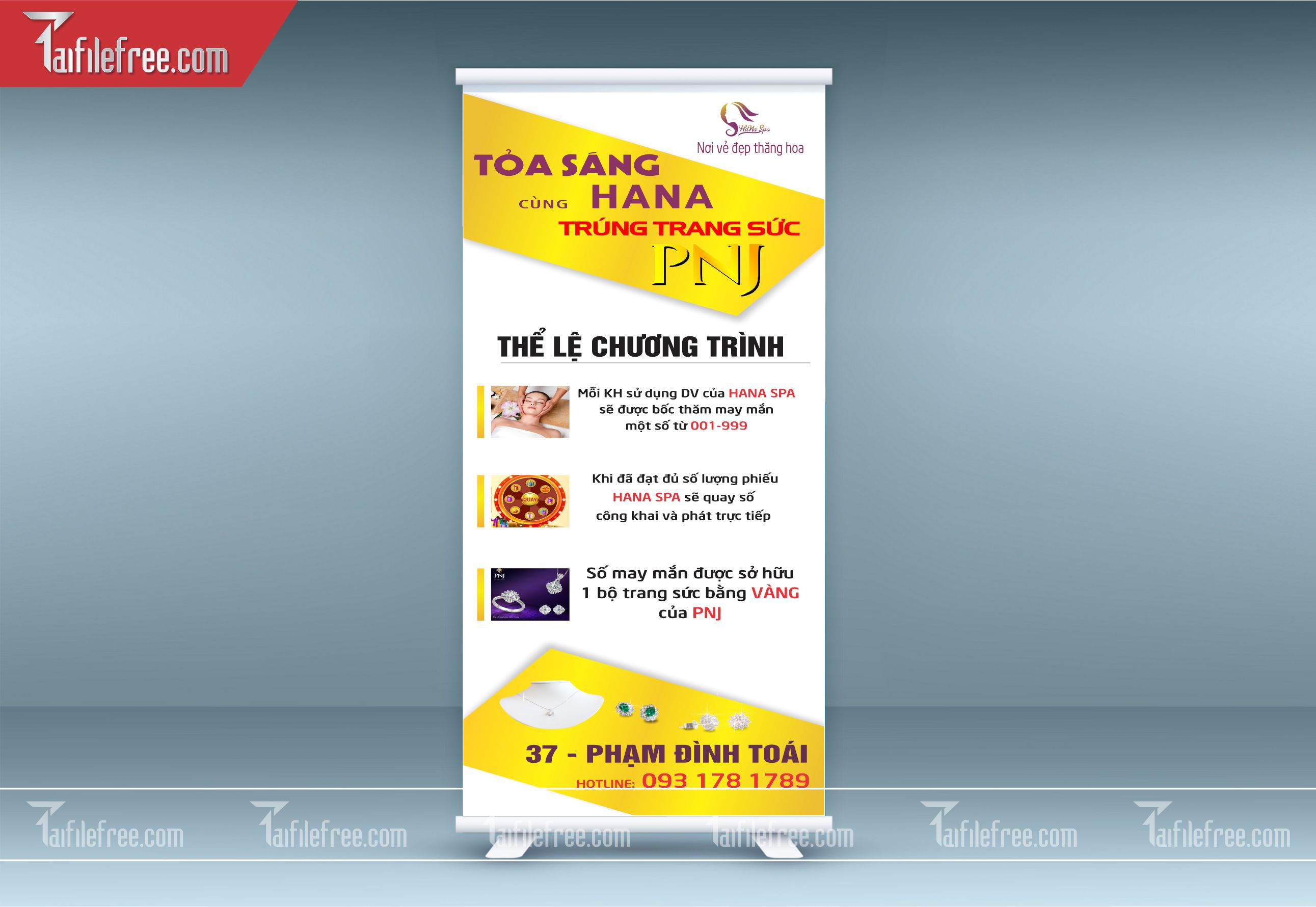 Standee Khuyến Mãi PNJ_PT-ST04