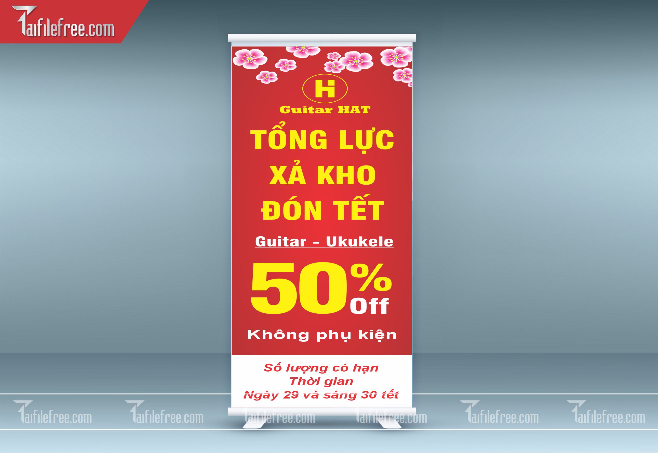 Standee Khuyến Mãi, Xả Kho Đón Tết_PT-ST07
