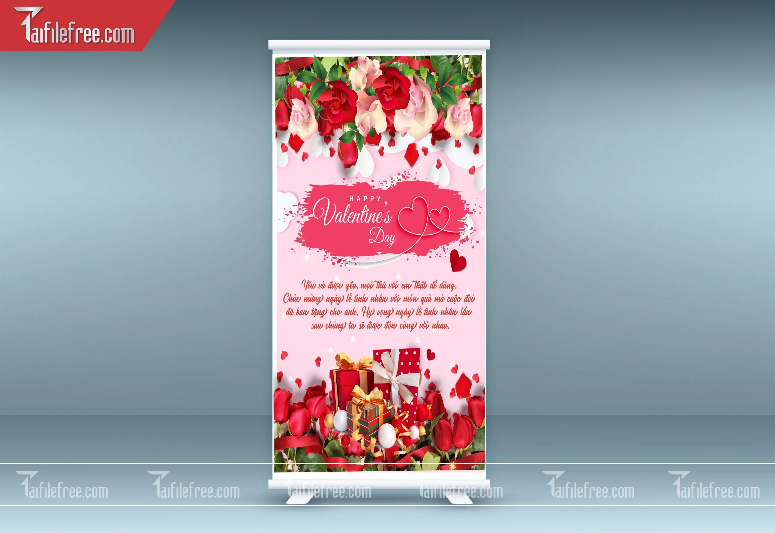 Standee Valentine Ngọt Ngào_PT-ST14