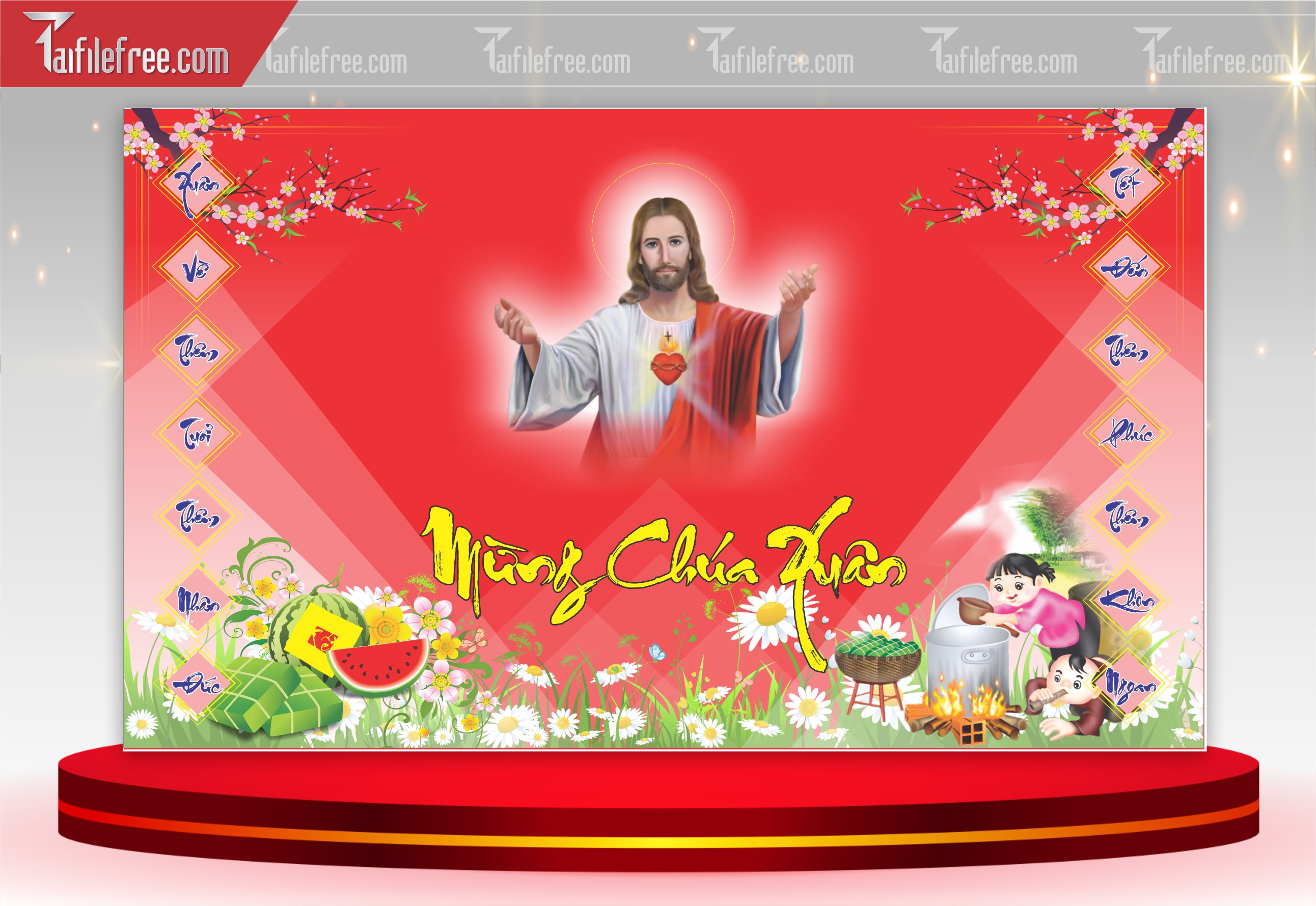Background, Phông Nền Tết Nguyên Đán Đẹp PT36
