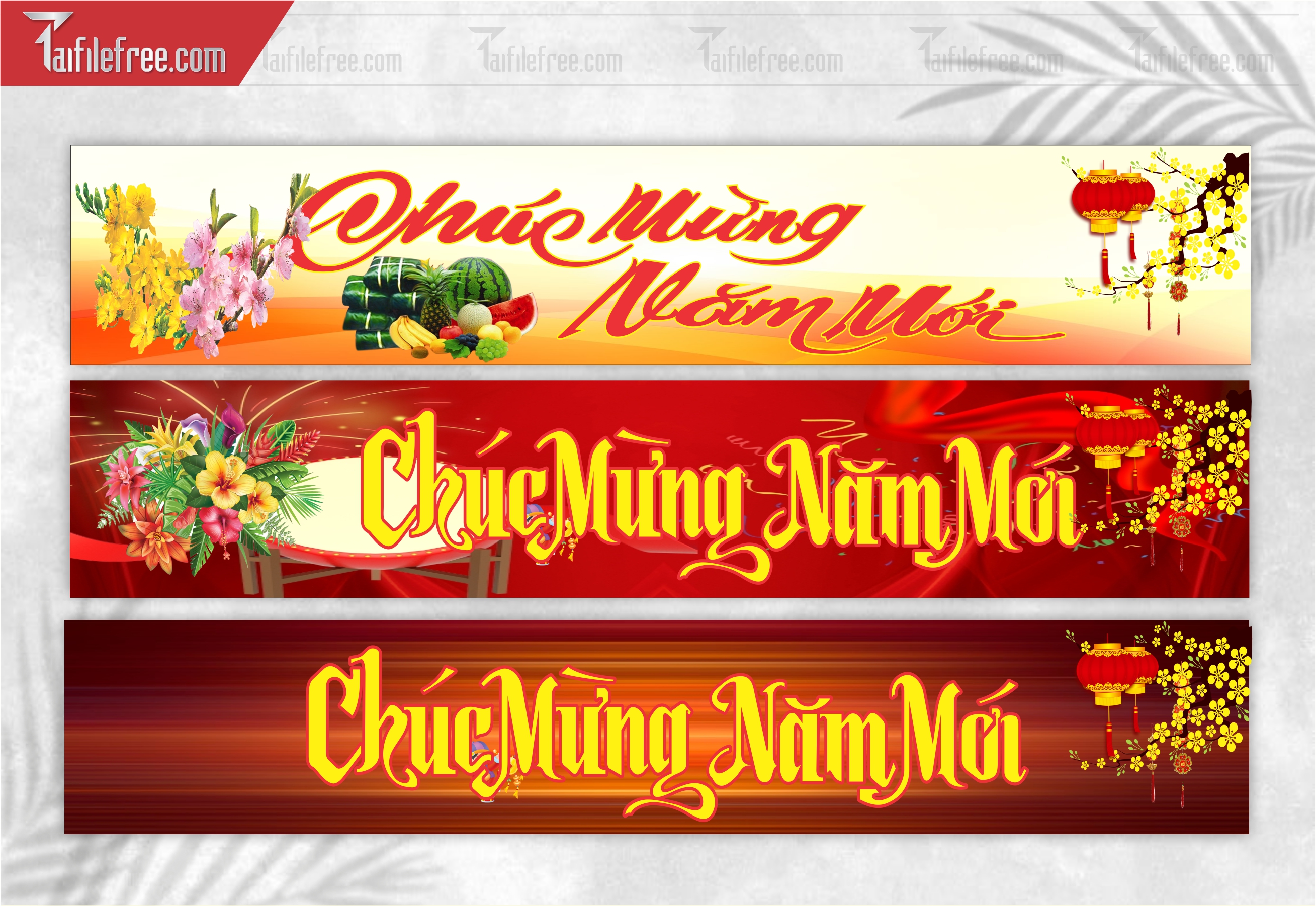 Băng Rôn Chức Mừng Năm Mới BRT62