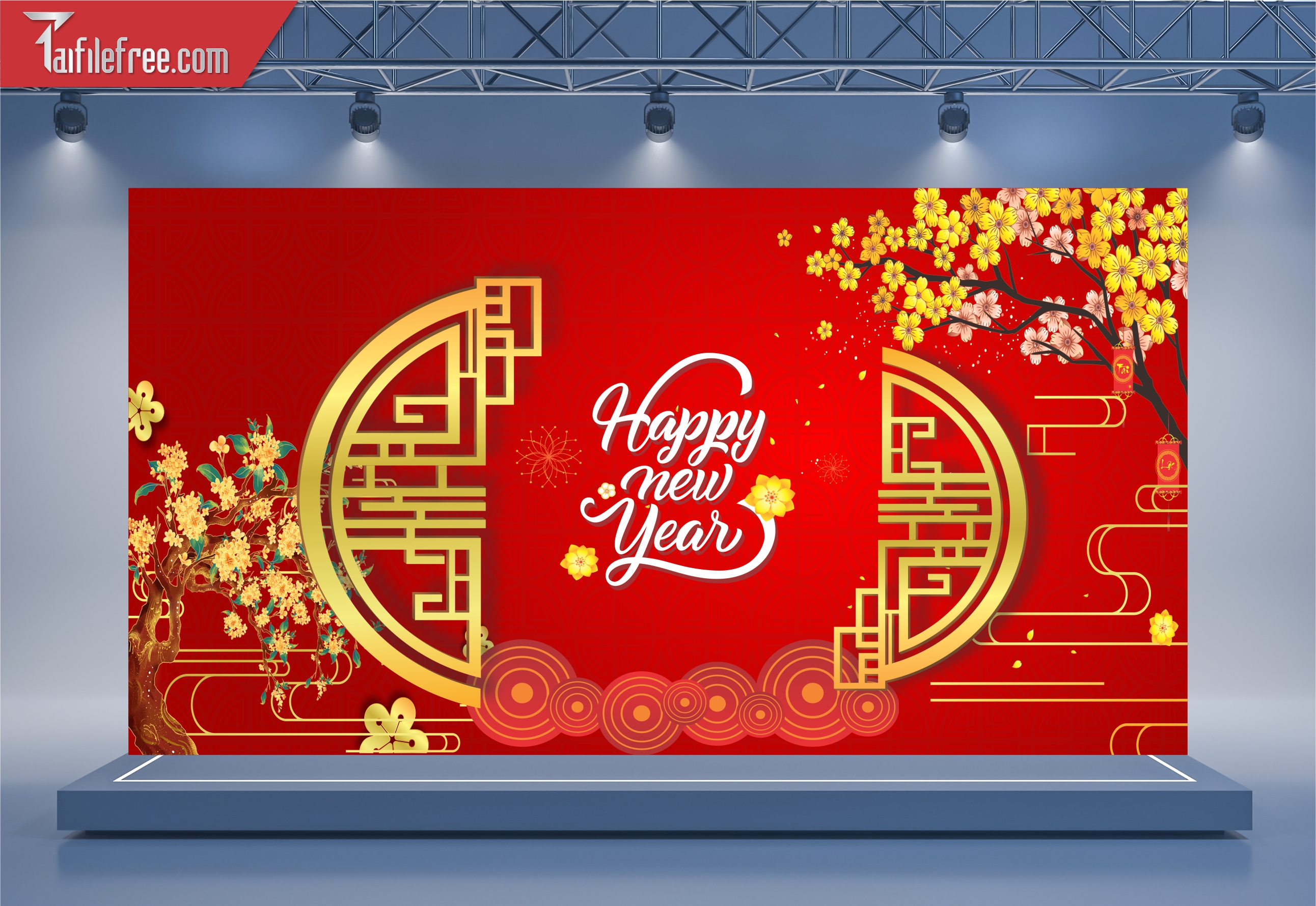 Background, Phông Nền Tết Nguyên Đán Đẹp _PT74