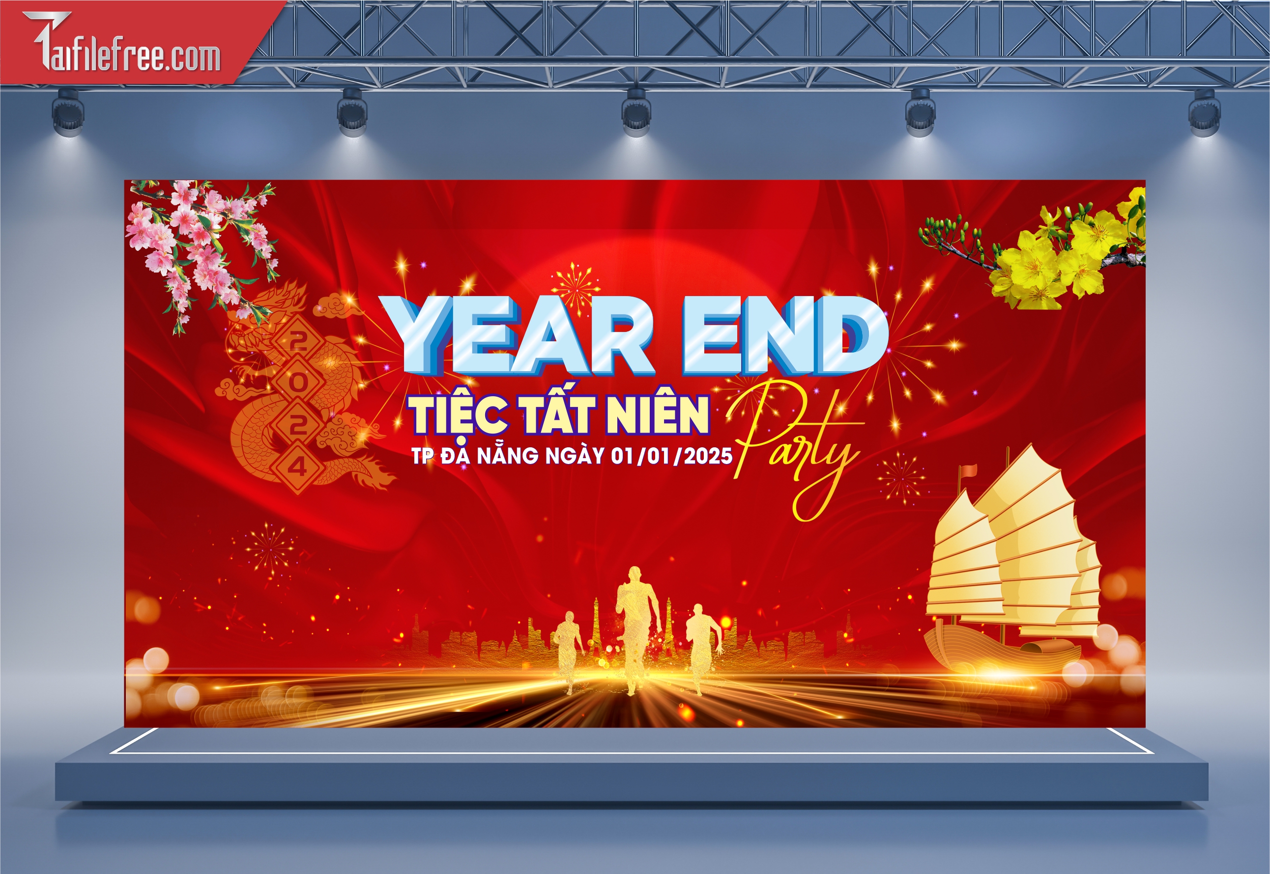 Background, Phông Nền Tất Niên Chào Xuân Bính Ngọ _PT77