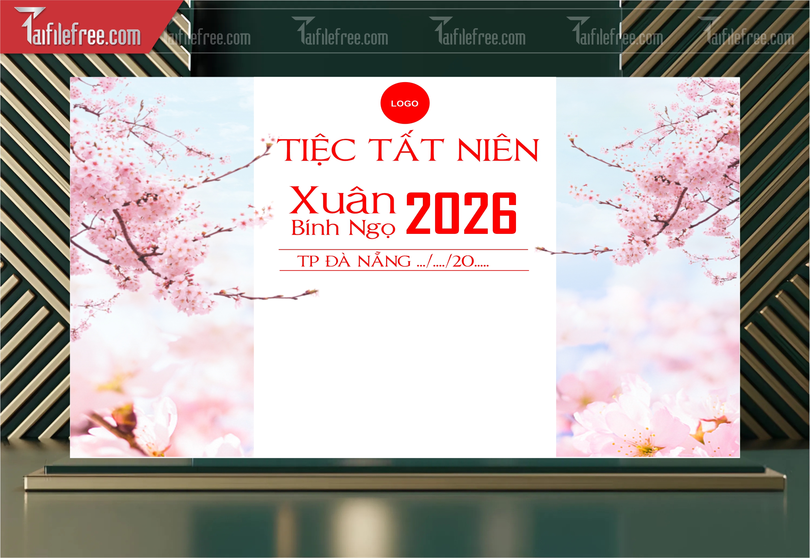 Background, Phông Nền Tất Niên Chào Xuân Bính Ngọ _PT79