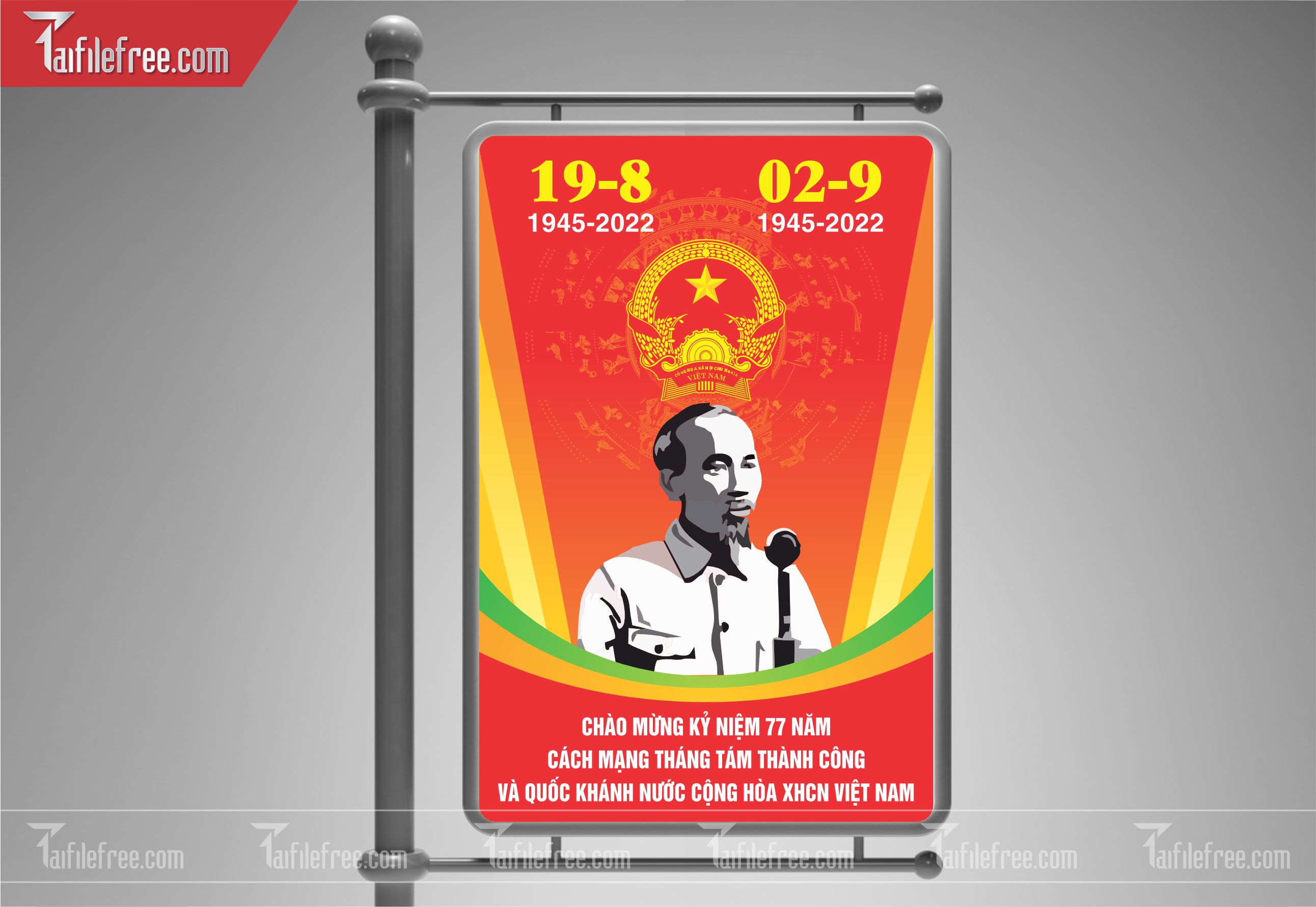 Banner, Poster Kỷ Niệm Quốc Khánh Ngày Độc Lập QK01