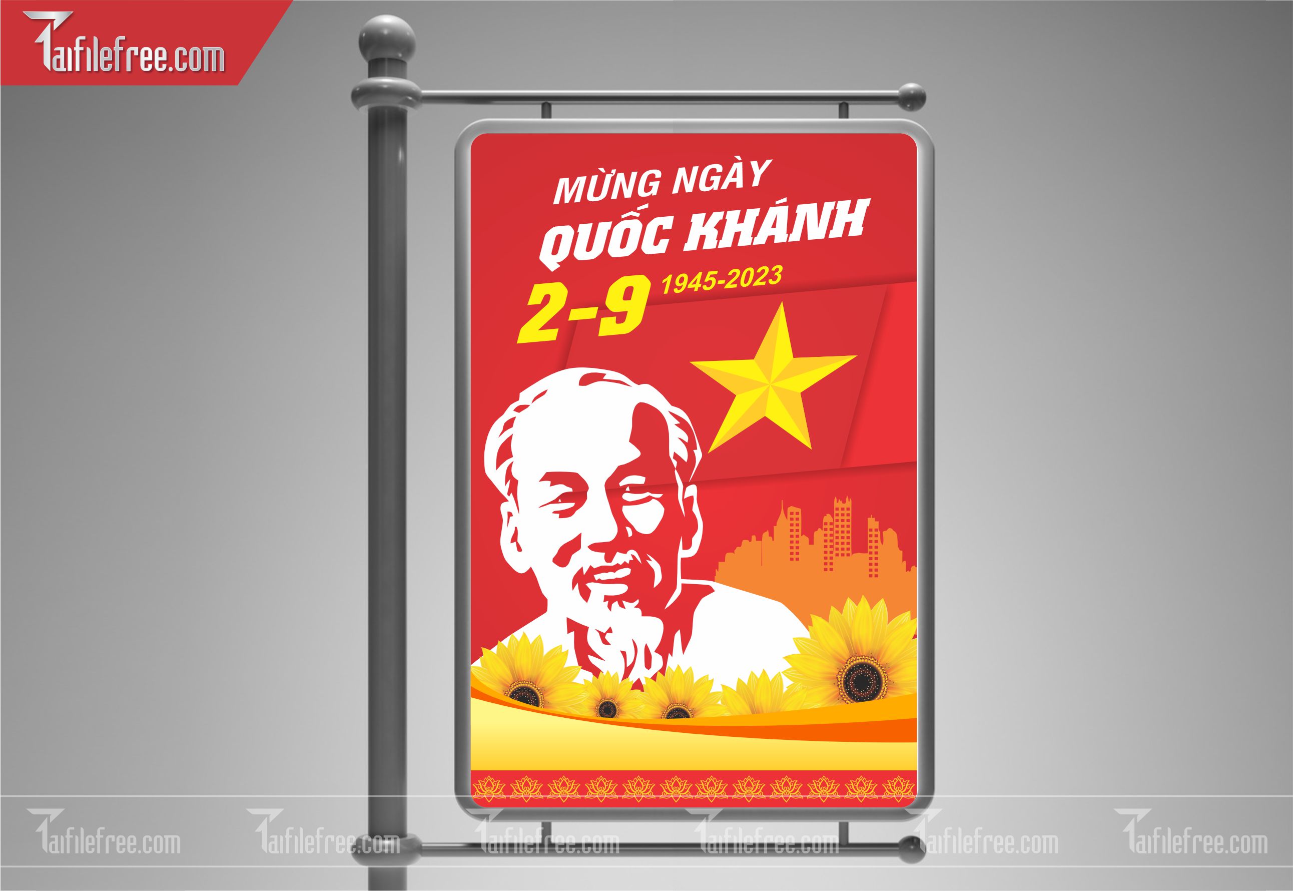 Banner, Poster Kỷ Niệm Quốc Khánh Ngày Độc Lập QK06