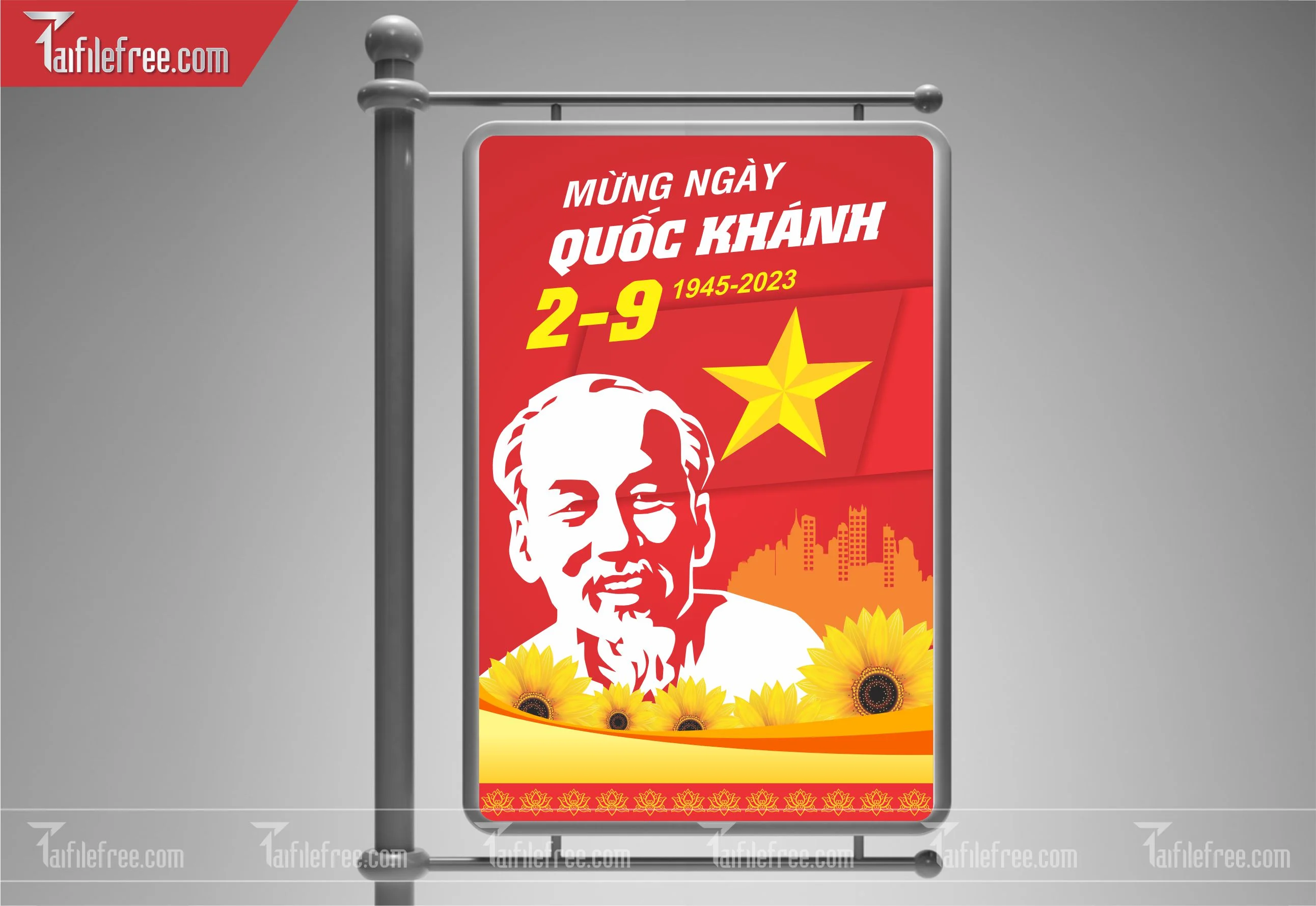 Banner, Poster Kỷ Niệm Quốc Khánh Ngày Độc Lập QK06