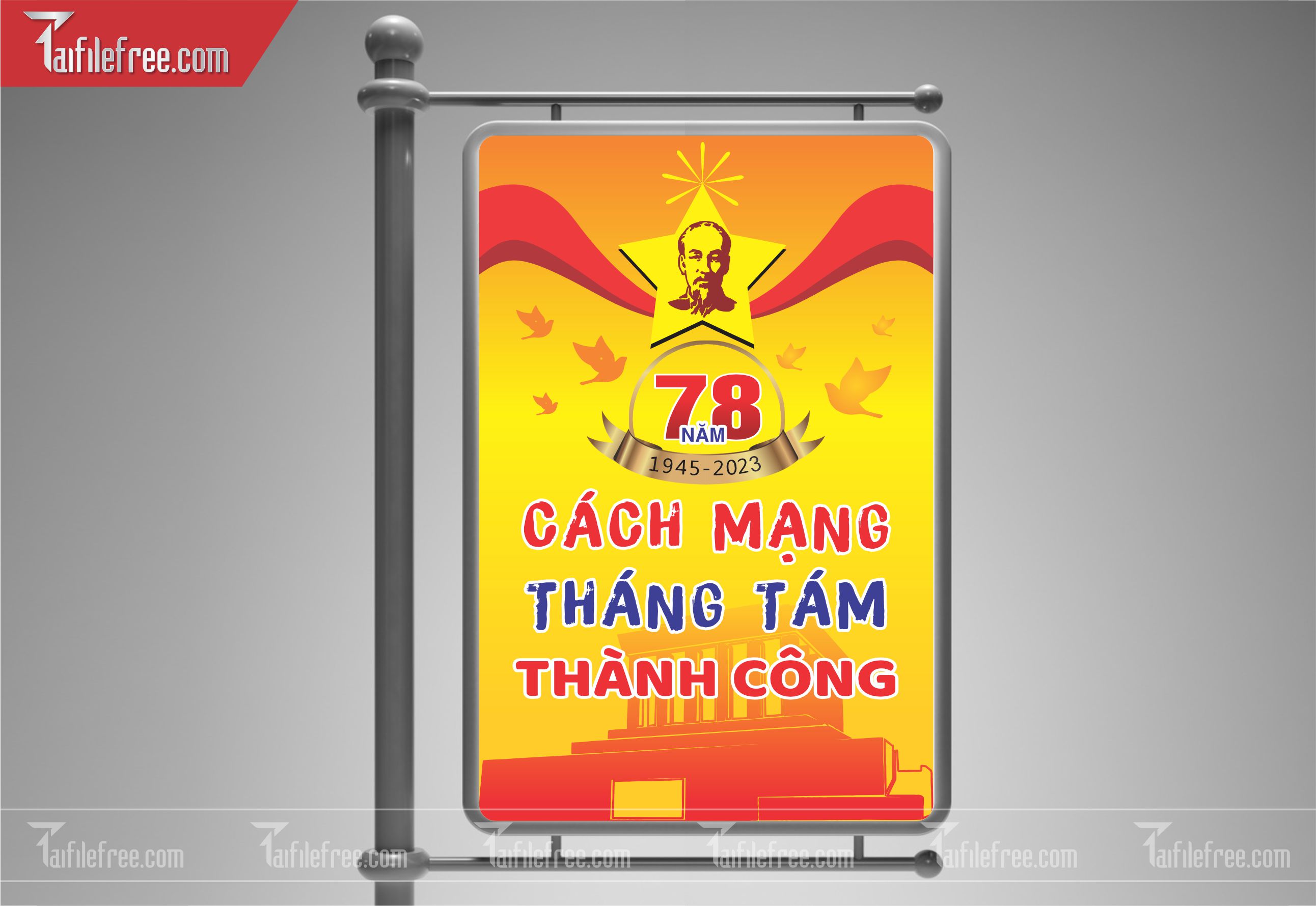 Banner, Poster Kỷ Niệm Quốc Khánh Ngày Độc Lập QK10