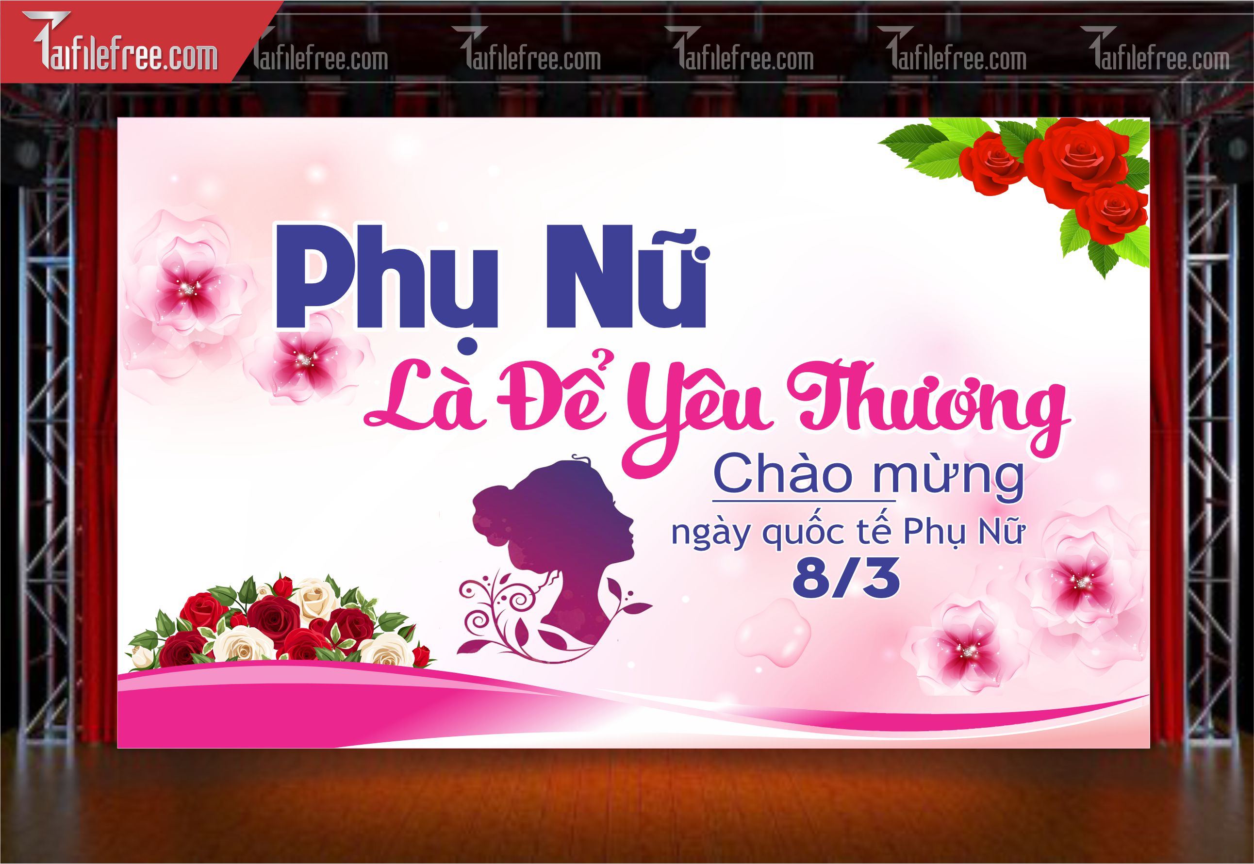 Background Ngày Quốc Tế Phụ Nữ 8/3_PN54